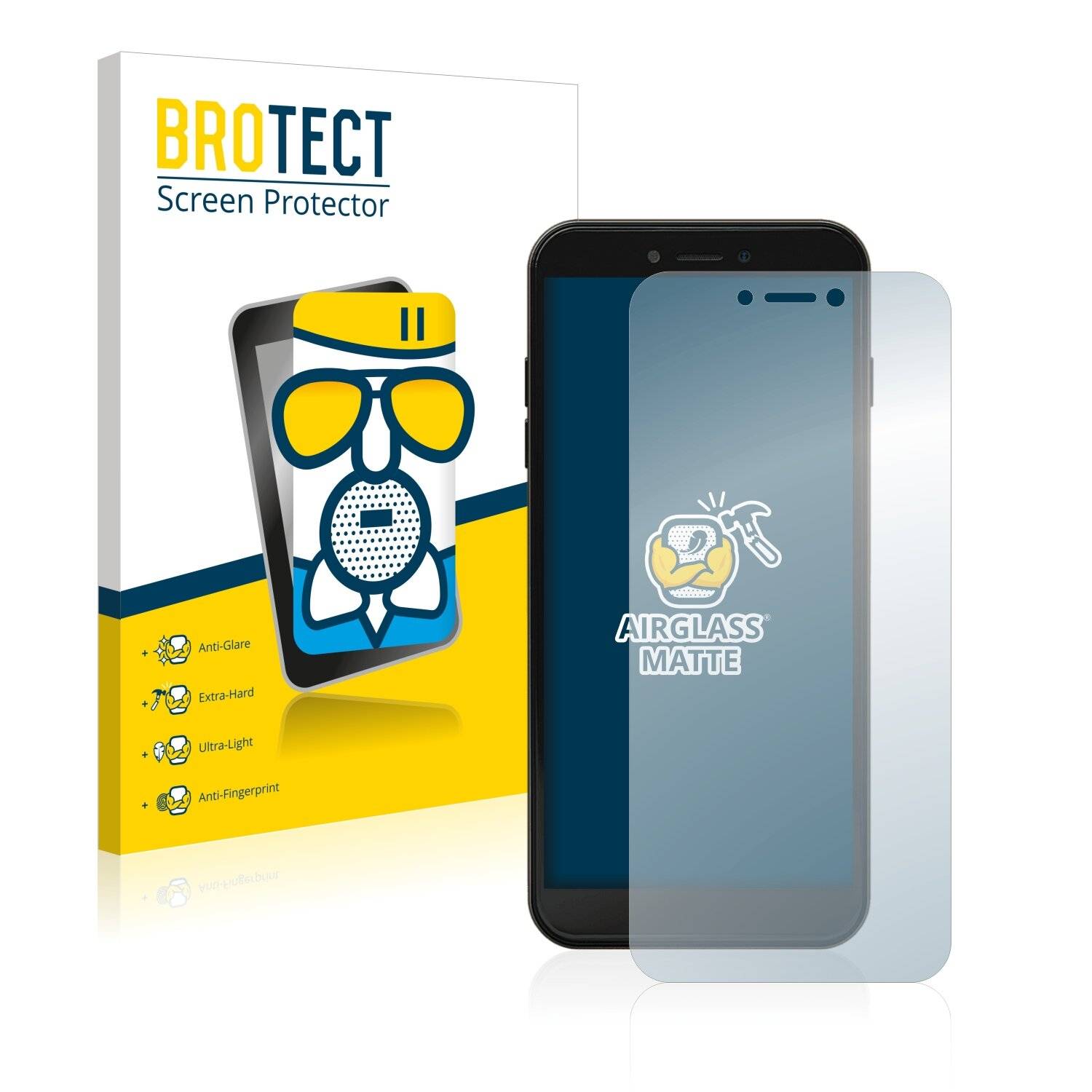 BROTECT AirGlass Matte Schutzglas Folie für Mara