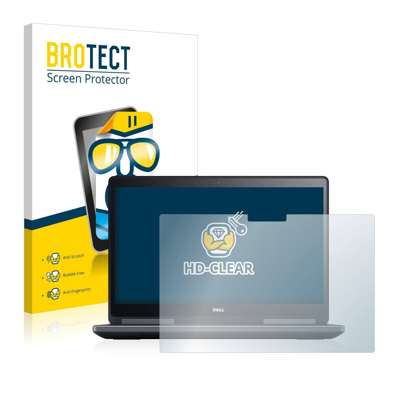 BROTECT HD-Clear Displayschutzfolie für Dell Precision