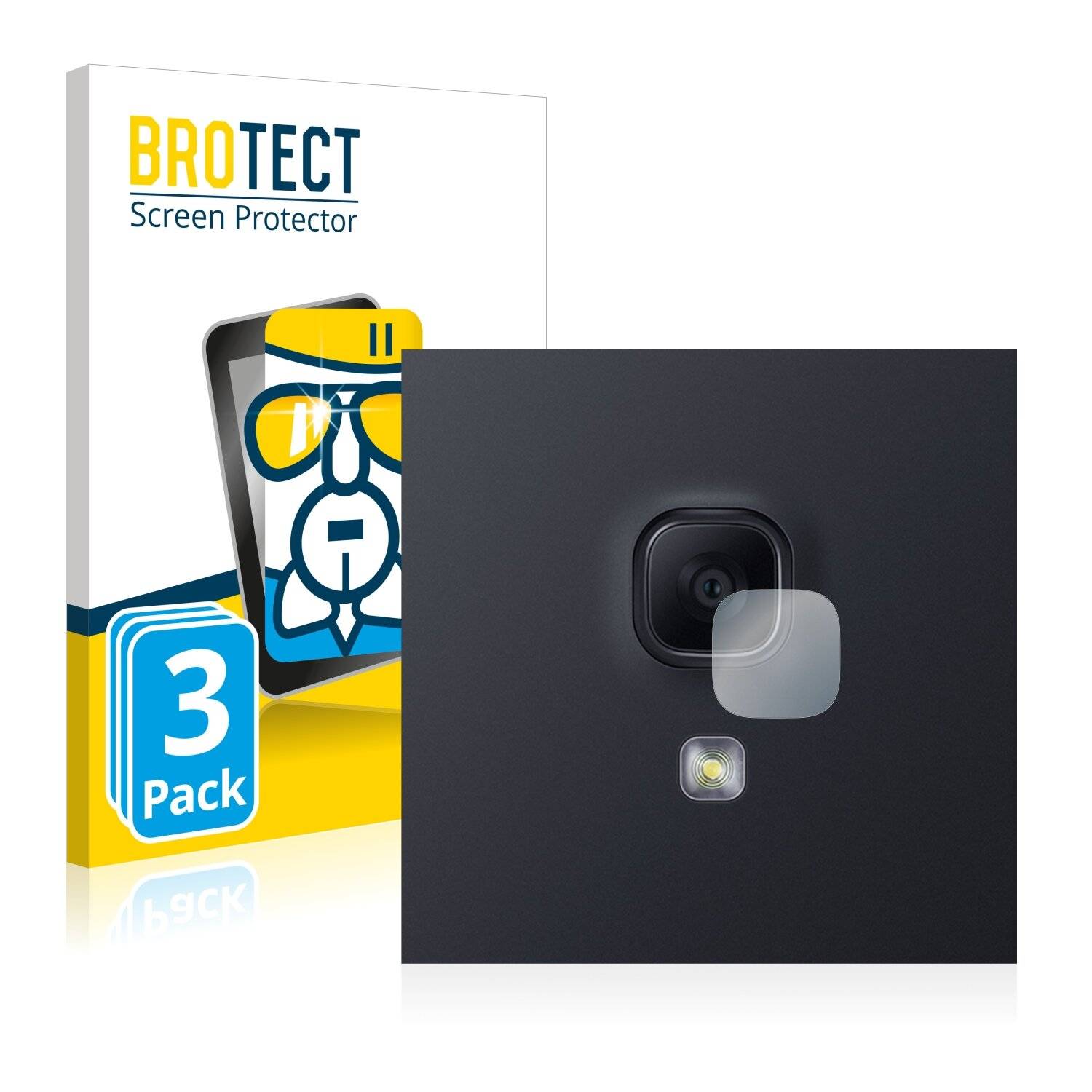 3x BROTECT AirGlass Schutzglas Folie für Samsung Galaxy Tab A 10.5 2018 (NUR