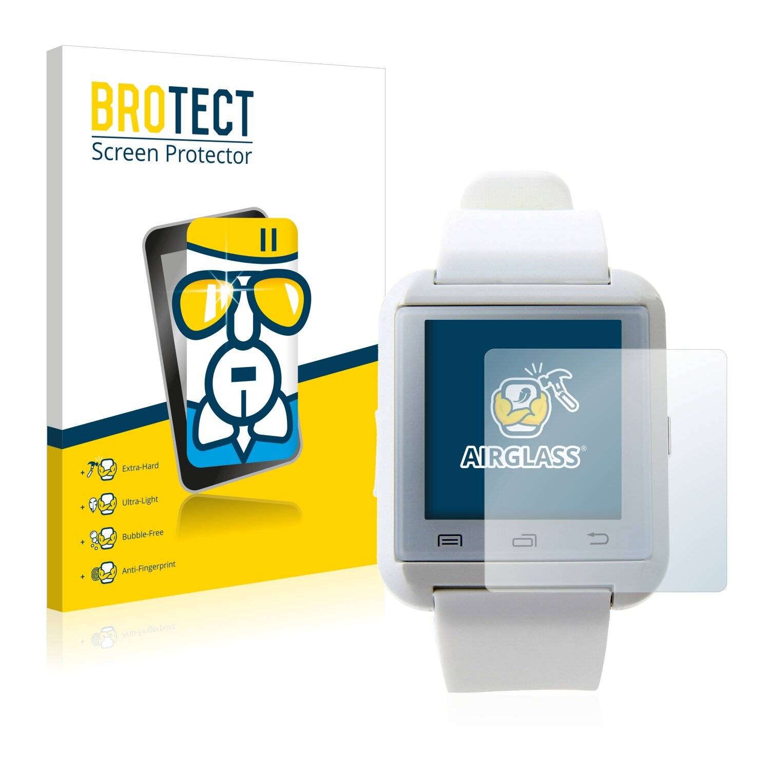 BROTECT AirGlass Schutzglas Folie für U Watch
