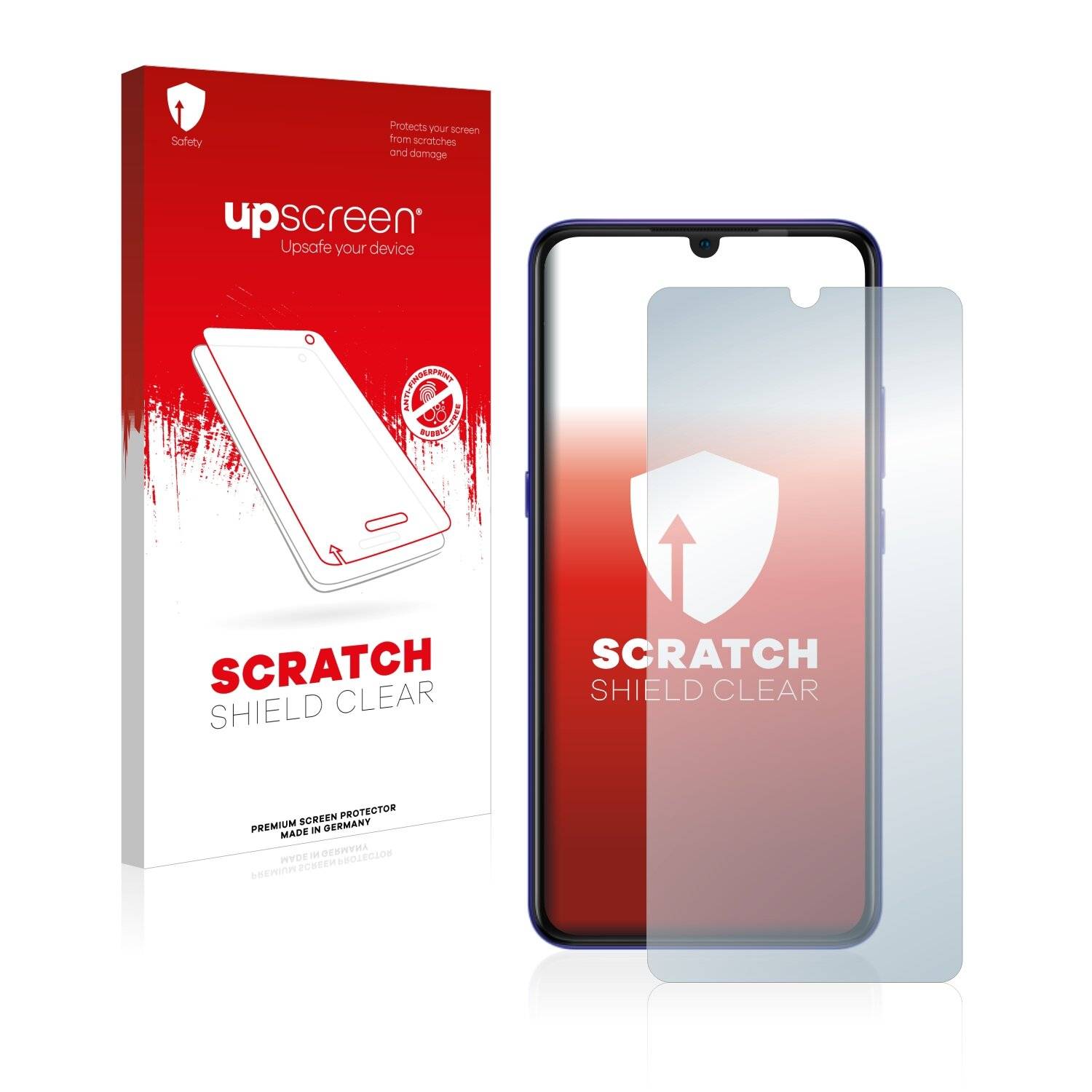 upscreen Scratch Shield Clear Premium Displayschutzfolie für Vivo iQOO