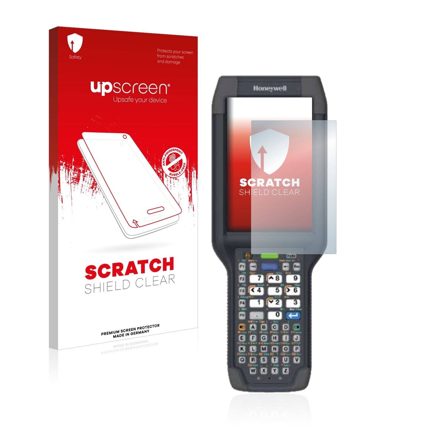 upscreen Scratch Shield Clear Premium Displayschutzfolie für Honeywell Dolphin