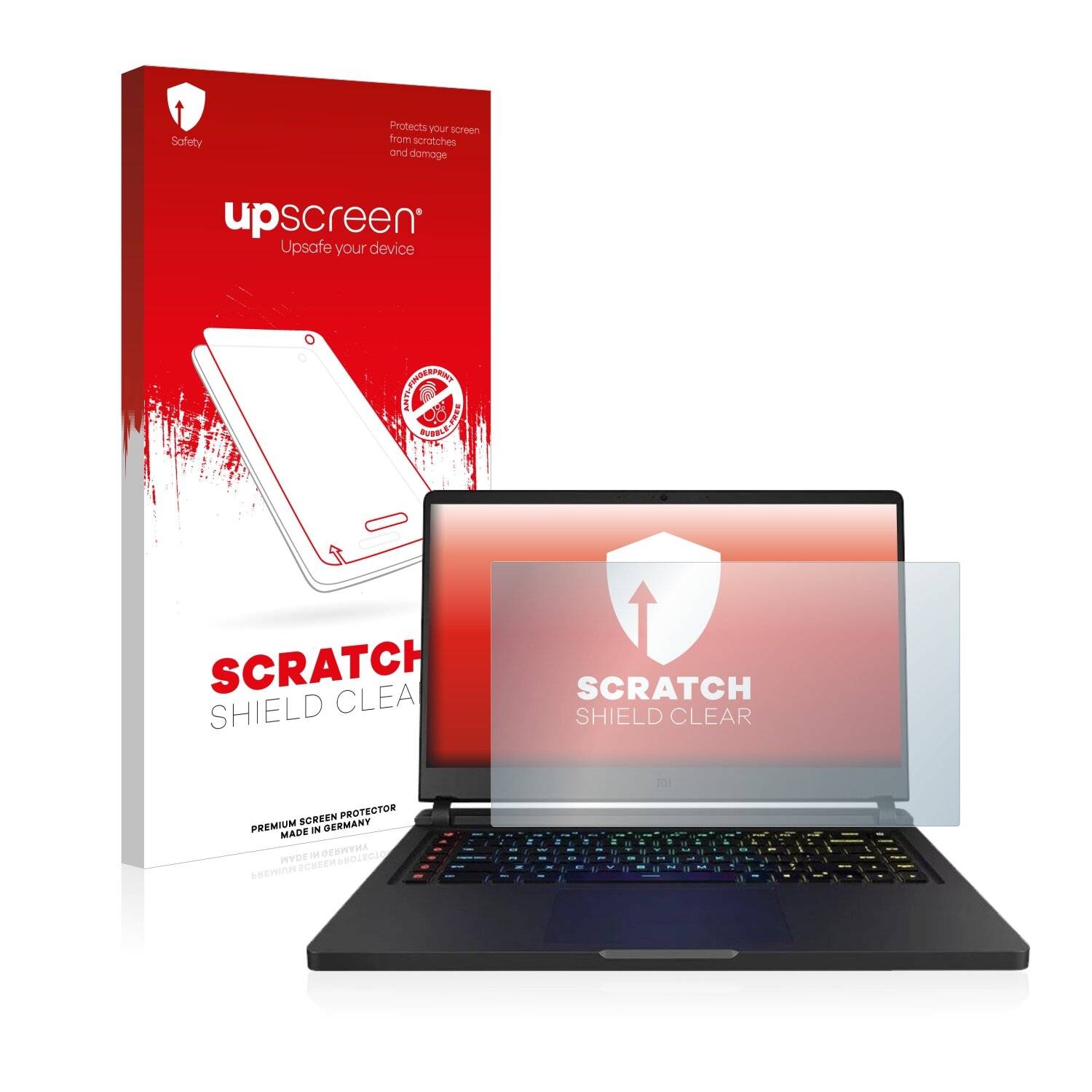 upscreen Scratch Shield Clear Premium Displayschutzfolie für Xiaomi Mi Gaming Notebook