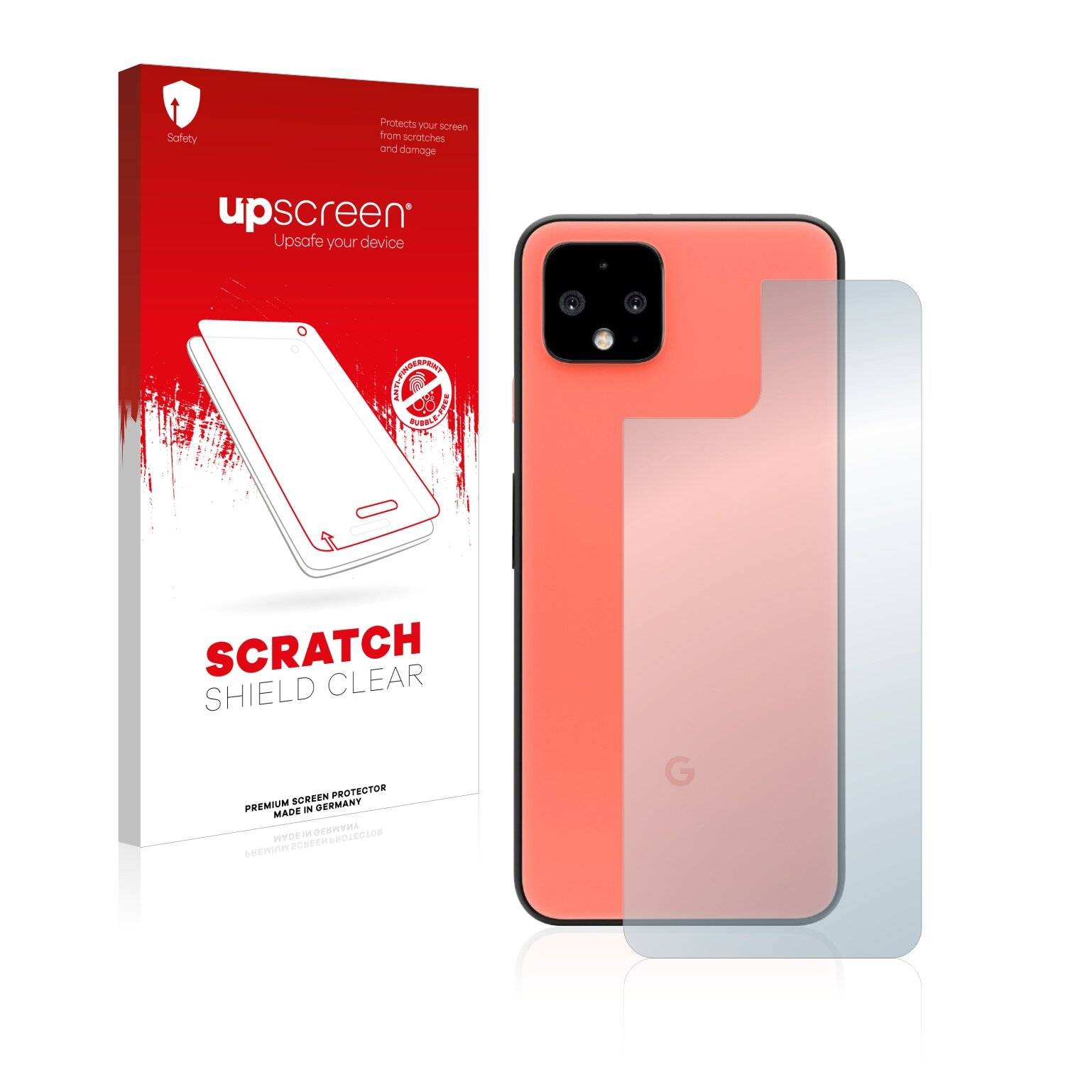 upscreen Scratch Shield Clear Premium Displayschutzfolie für Google Pixel 4