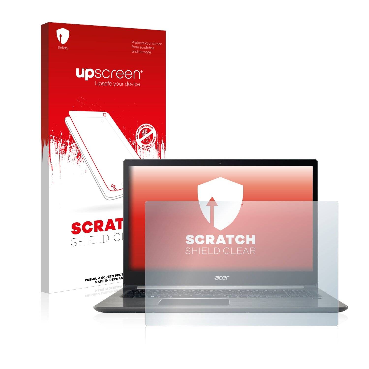 upscreen Scratch Shield Clear Premium Displayschutzfolie für Acer Swift 3