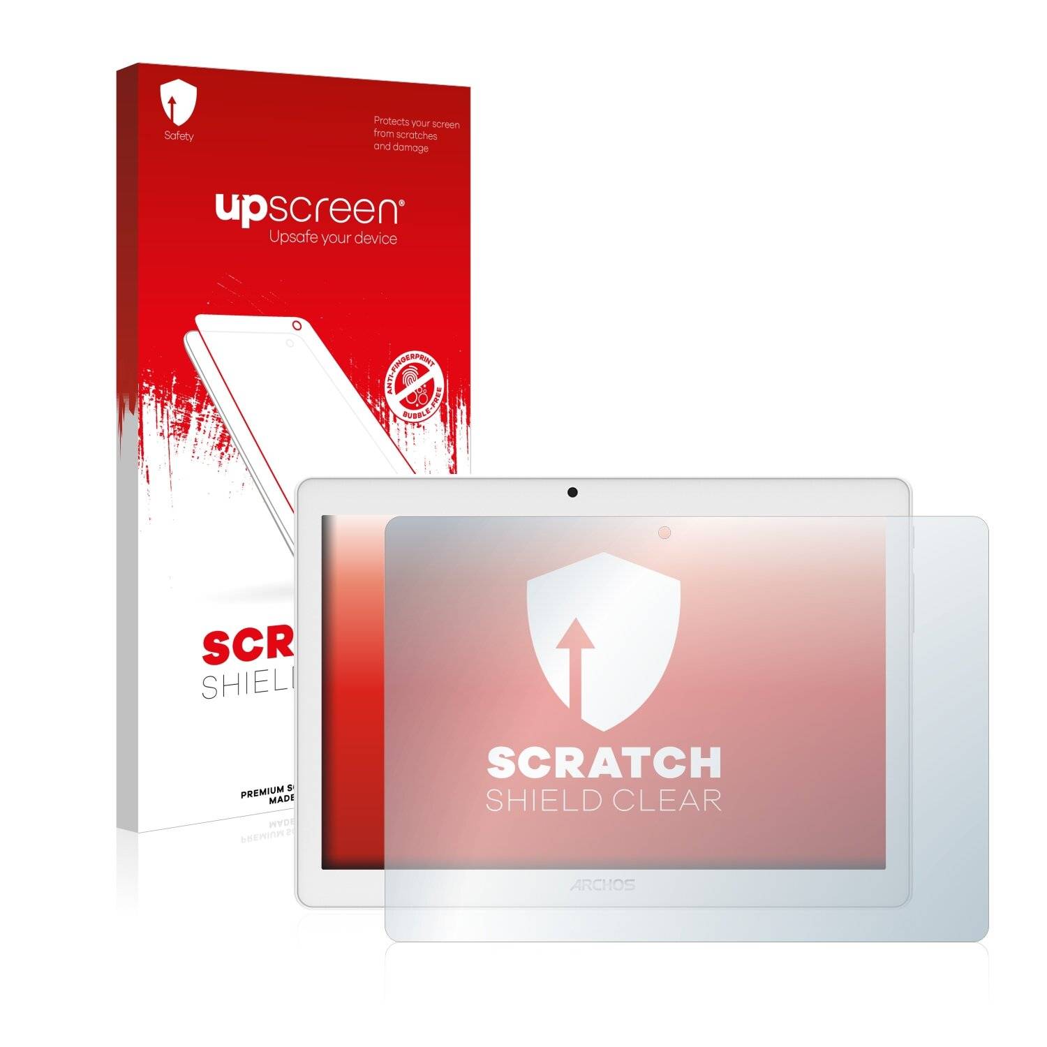 upscreen Scratch Shield Clear Premium Displayschutzfolie für Archos Oxygen 101