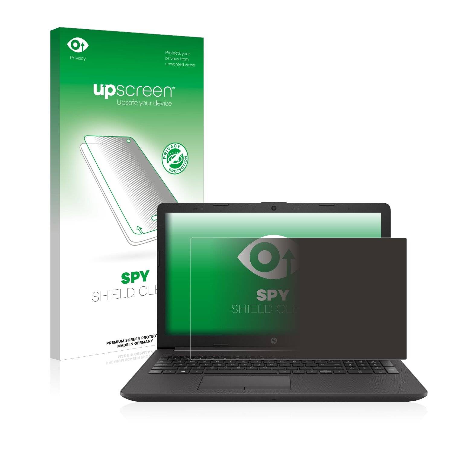 upscreen Spy Shield Clear Premium Blickschutzfolie für HP 255