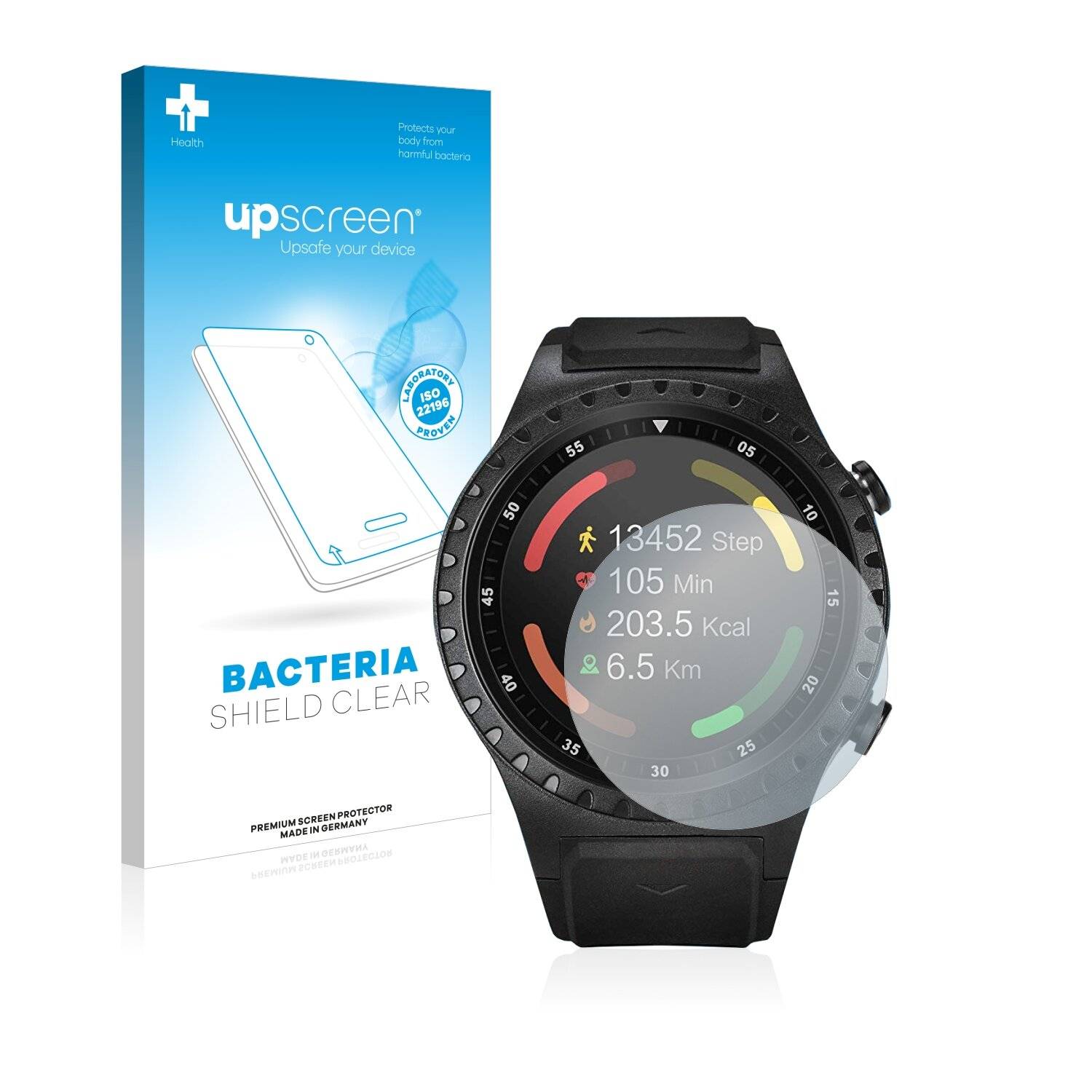 upscreen Bacteria Shield Clear Premium Antibakterielle Displayschutzfolie für ACME
