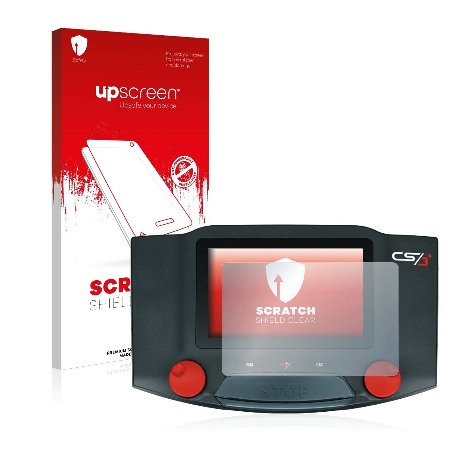 upscreen Scratch Shield Clear Premium Displayschutzfolie für Märklin Central Station 3