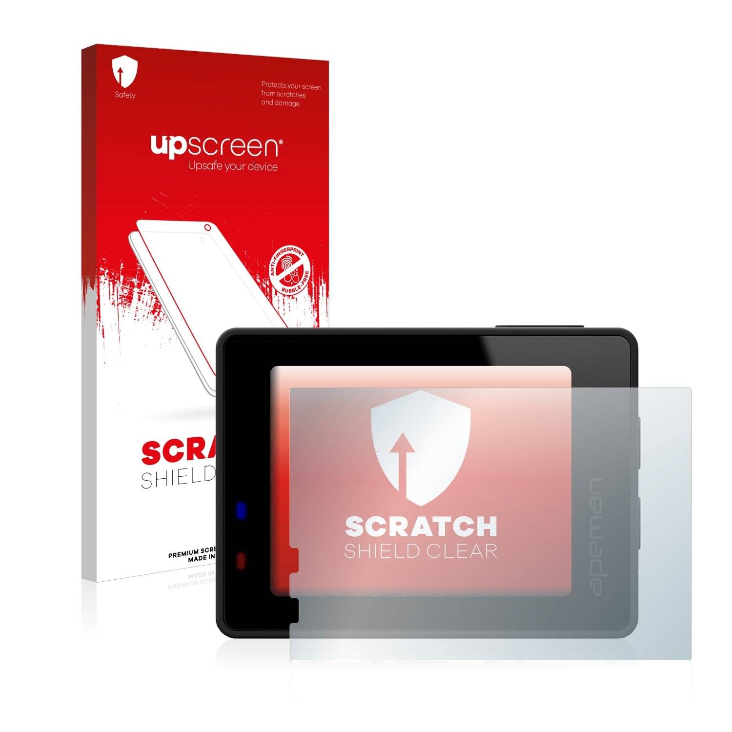 upscreen Scratch Shield Clear Premium Displayschutzfolie für Apeman