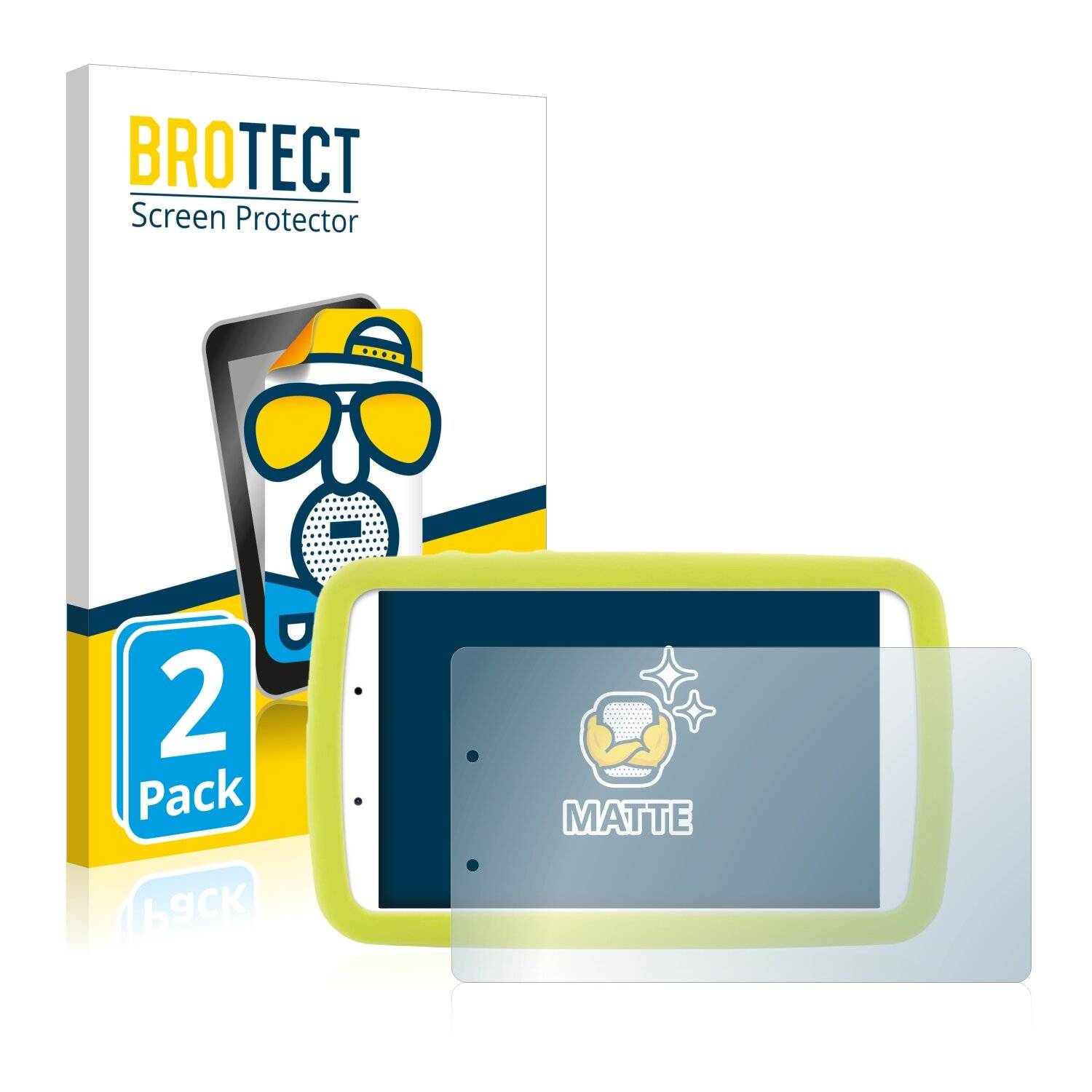 2x BROTECT Matte Displayschutzfolie für Samsung Galaxy Tab A Kids Edition 2019 -