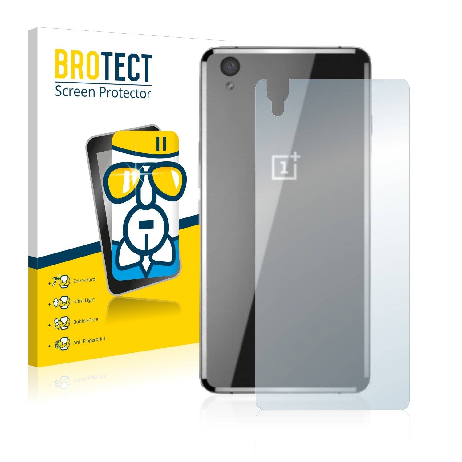BROTECT AirGlass Schutzglas Folie für OnePlus X Ceramic