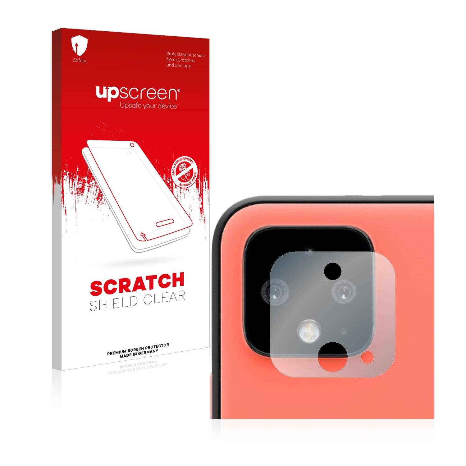 upscreen Scratch Shield Clear Premium Displayschutzfolie für Google Pixel 4 (NUR