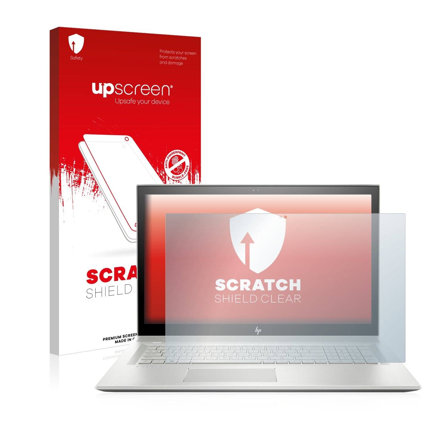 upscreen Scratch Shield Clear Premium Displayschutzfolie für HP Envy
