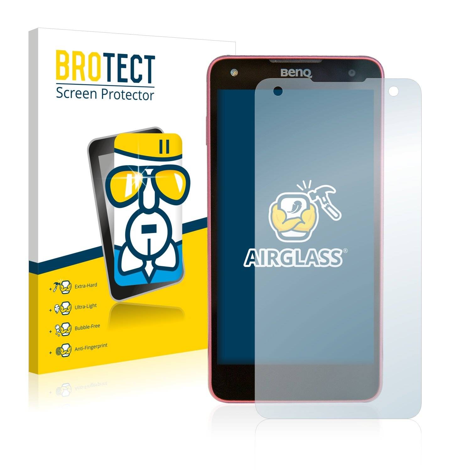 BROTECT AirGlass Schutzglas Folie für BenQ