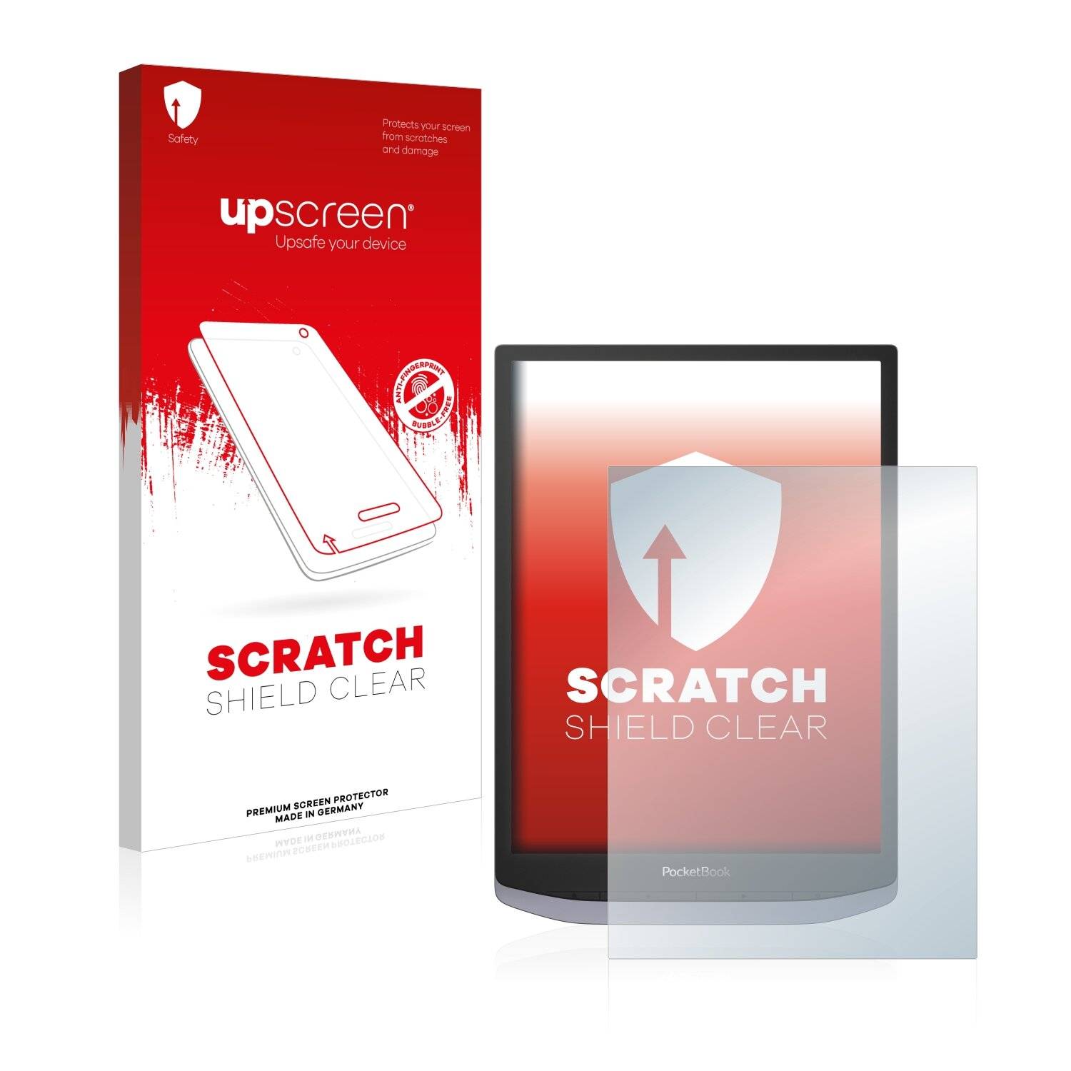 upscreen Scratch Shield Clear Premium Displayschutzfolie für PocketBook InkPad