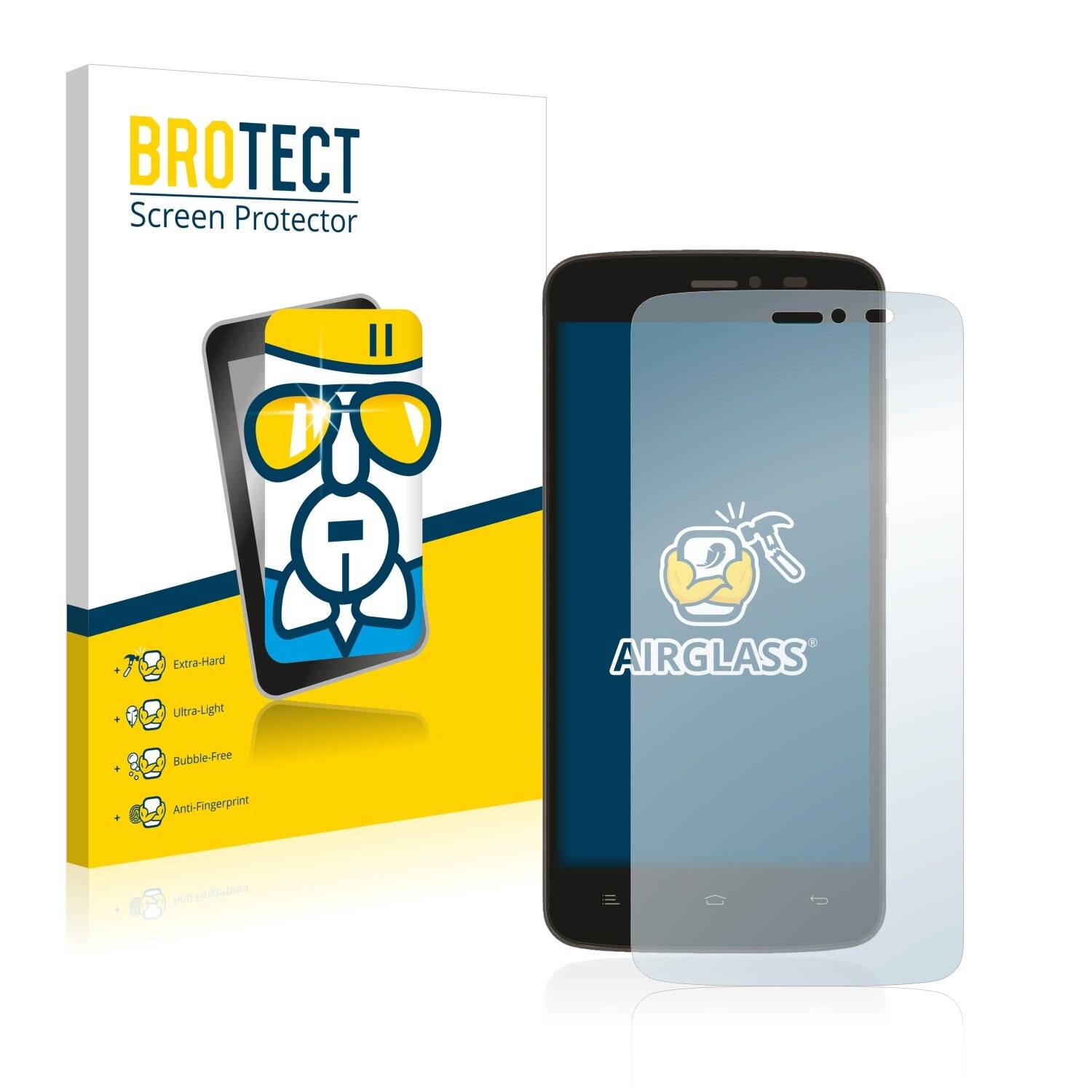 BROTECT AirGlass Schutzglas Folie für Meo Smart