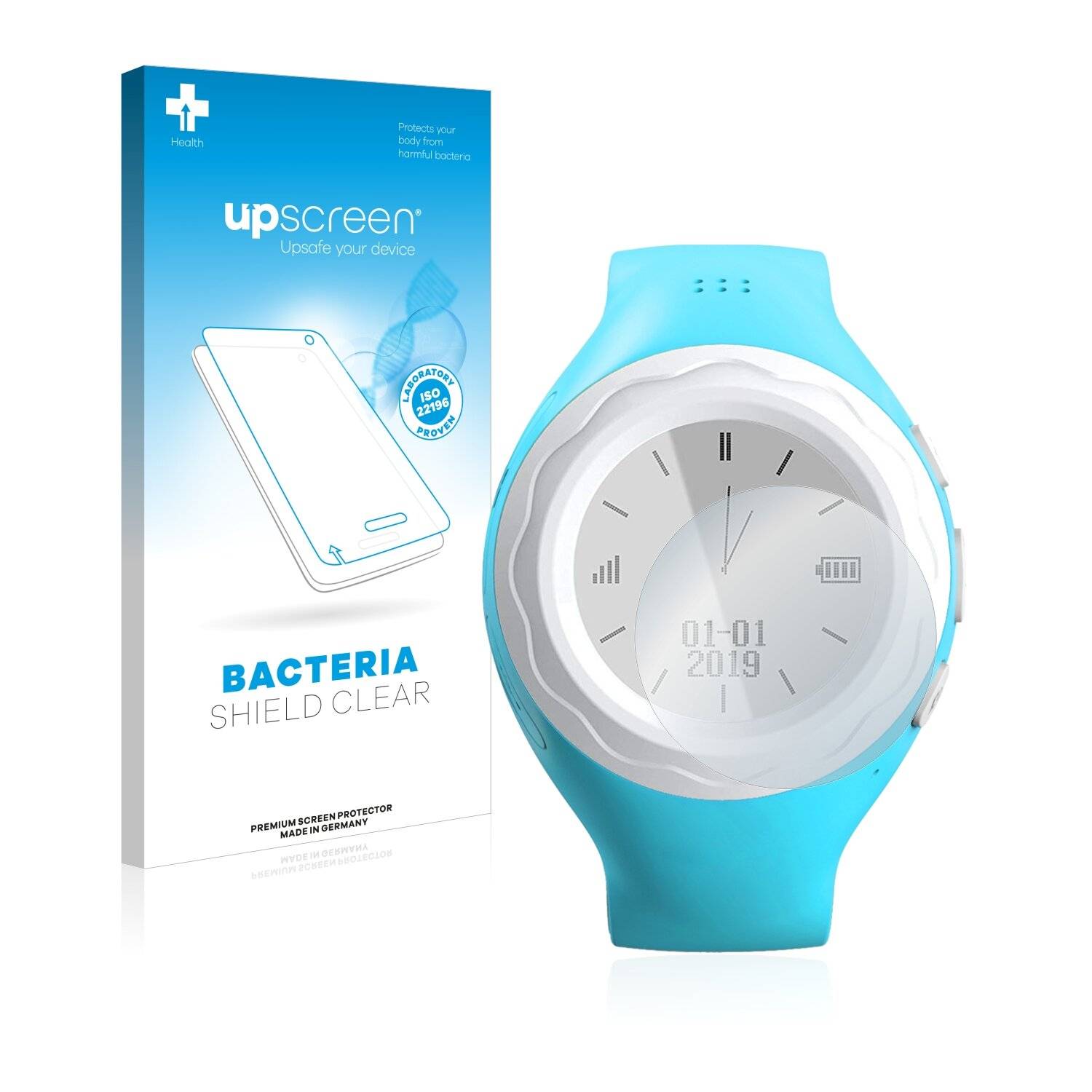 upscreen Bacteria Shield Clear Premium Antibakterielle Displayschutzfolie für Pingonaut