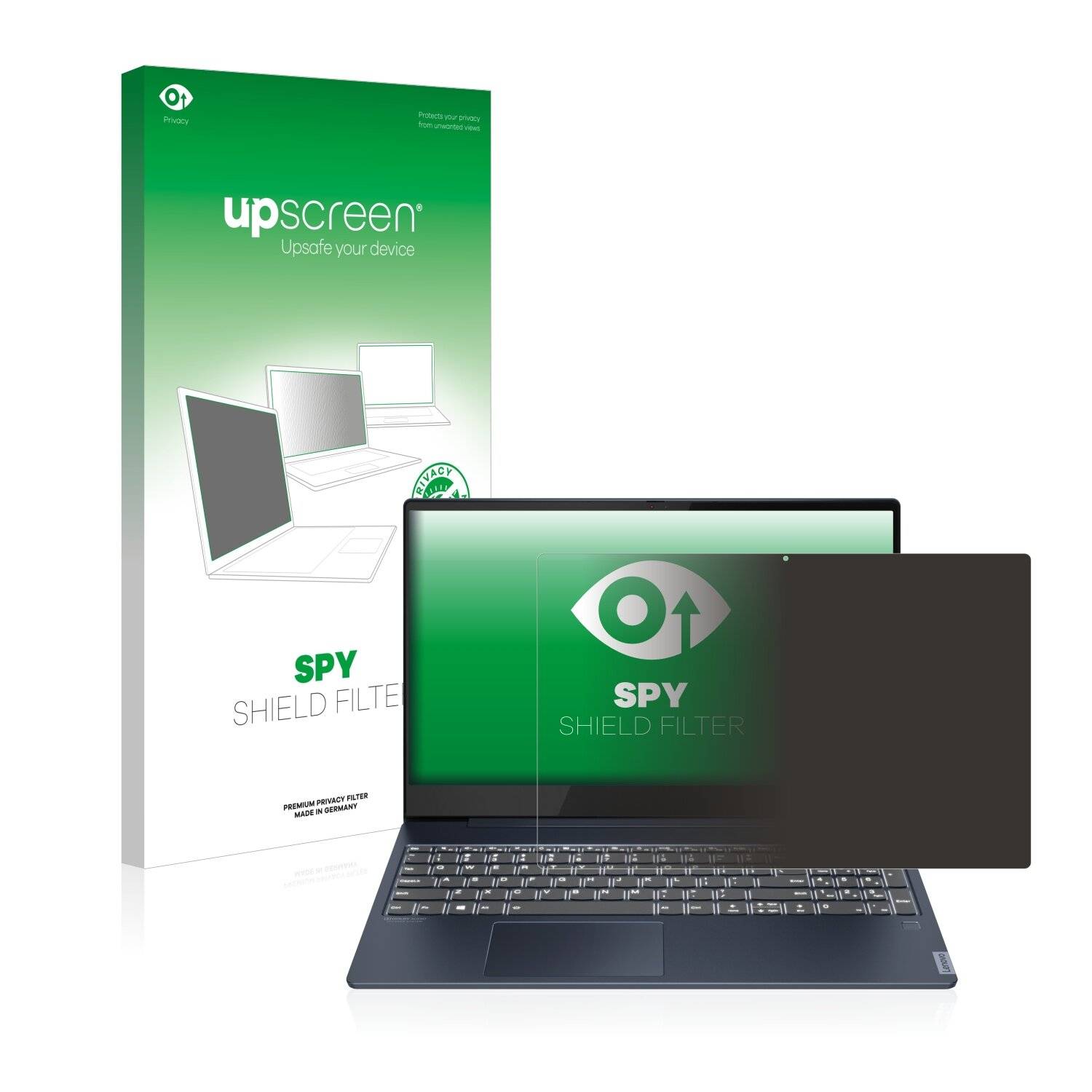 upscreen Spy Shield Filter Premium Blickschutzfilter für Lenovo IdeaPad S540