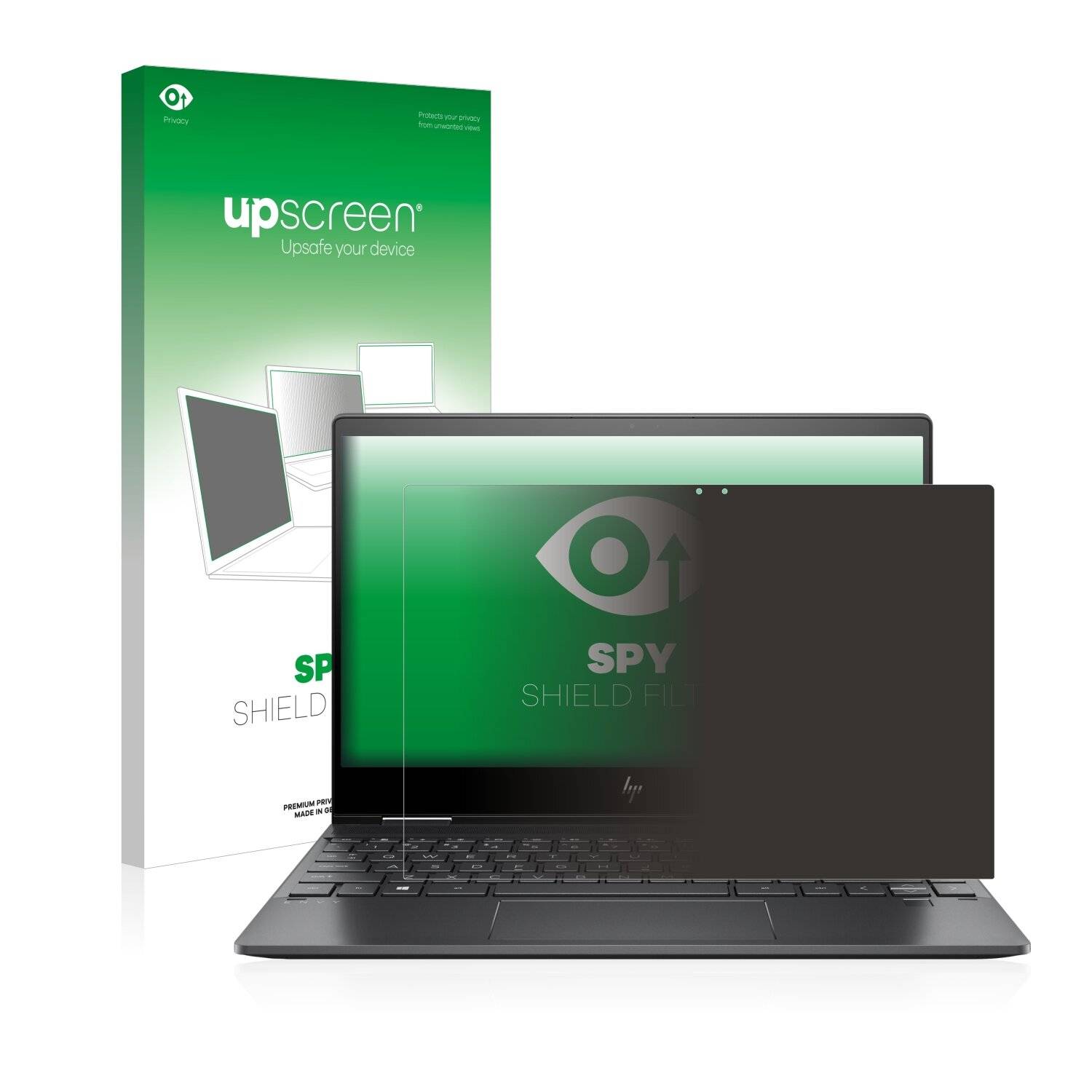 upscreen Spy Shield Filter Premium Blickschutzfilter für HP Envy X360