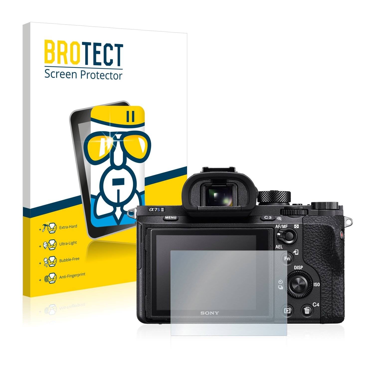 BROTECT AirGlass Schutzglas Folie für Sony Alpha 7S