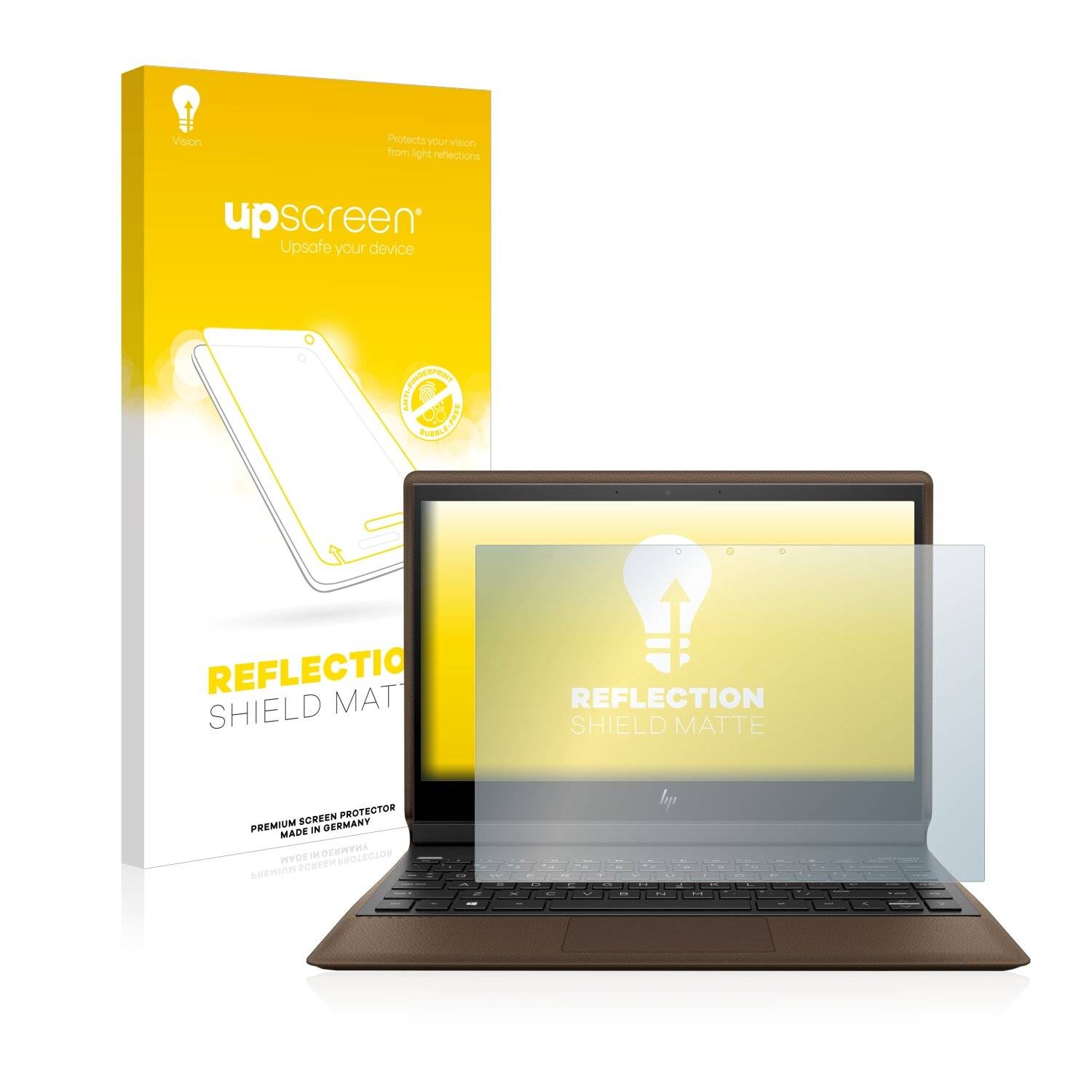 upscreen Reflection Shield Matte Premium Displayschutzfolie für HP Spectre Folio 13