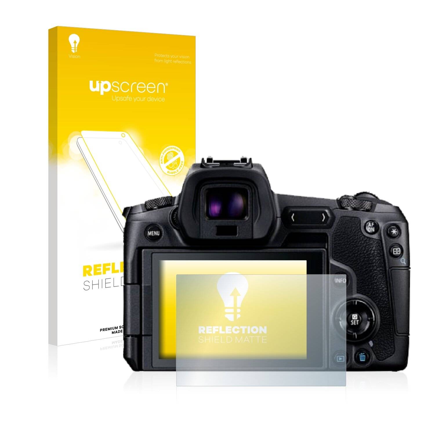 upscreen Reflection Shield Matte Premium Displayschutzfolie für Canon EOS