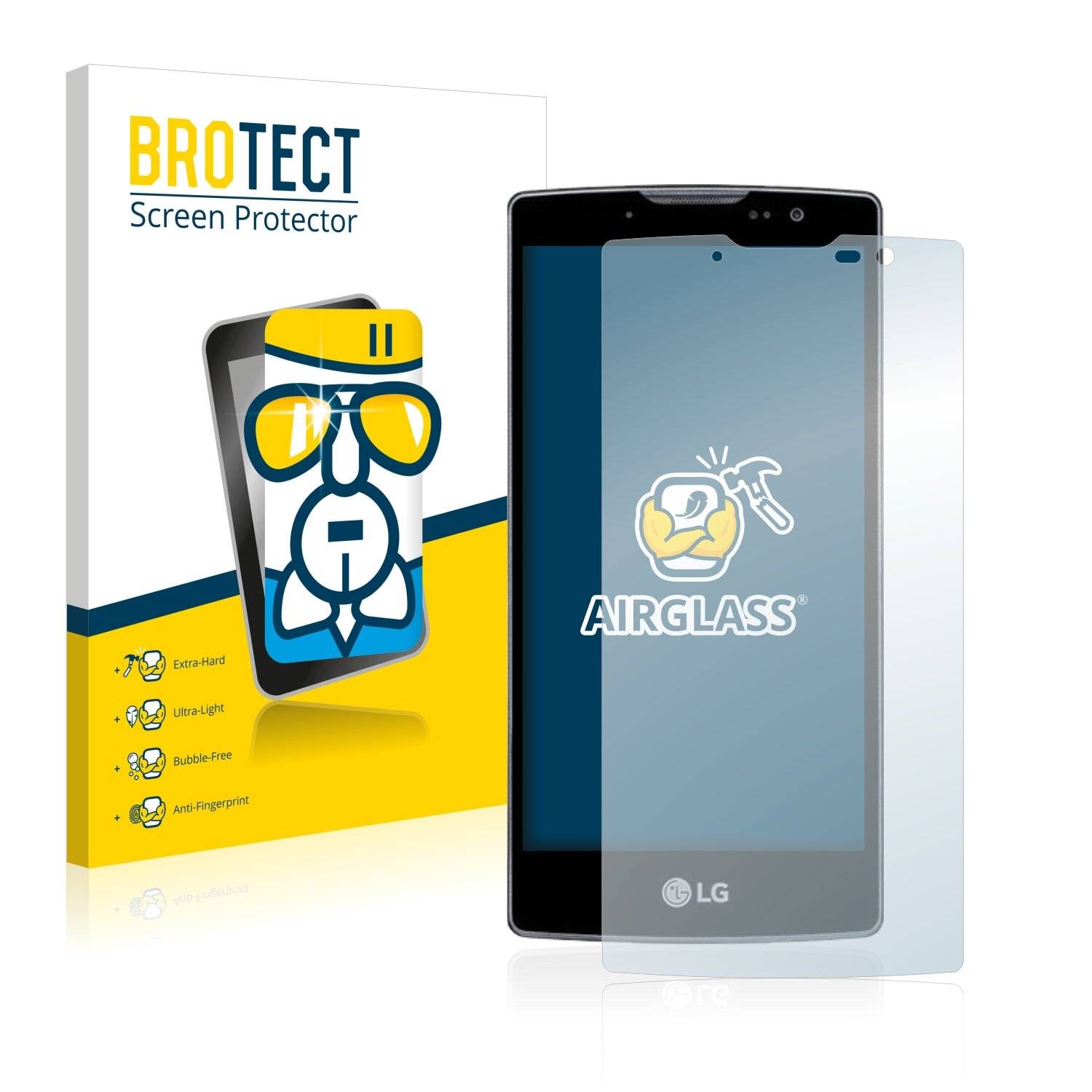 BROTECT AirGlass Schutzglas Folie für LG Spirit