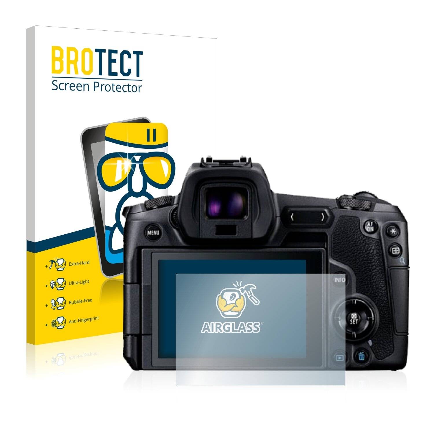 BROTECT AirGlass Schutzglas Folie für Canon EOS