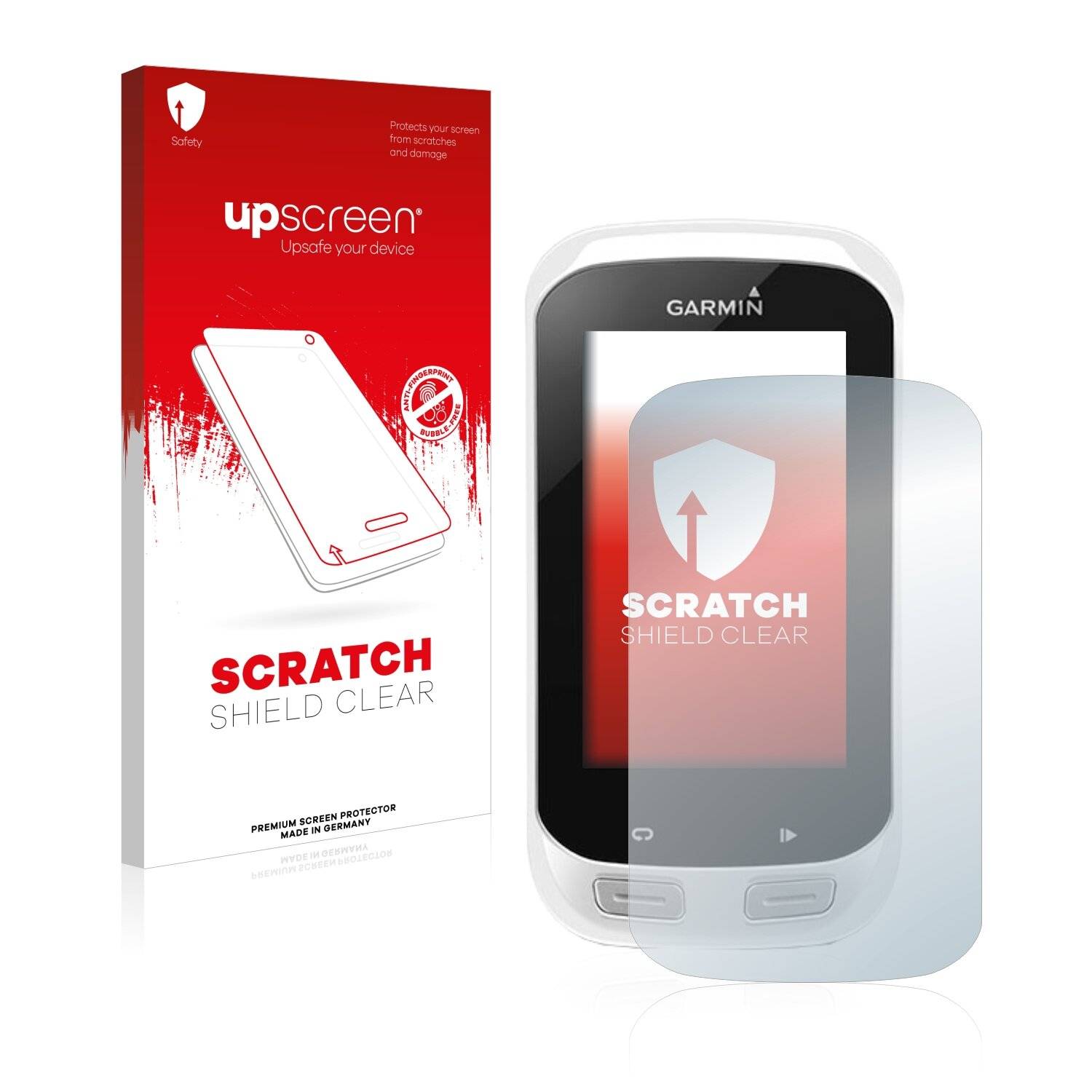 upscreen Scratch Shield Clear Premium Displayschutzfolie für Garmin Edge Explore