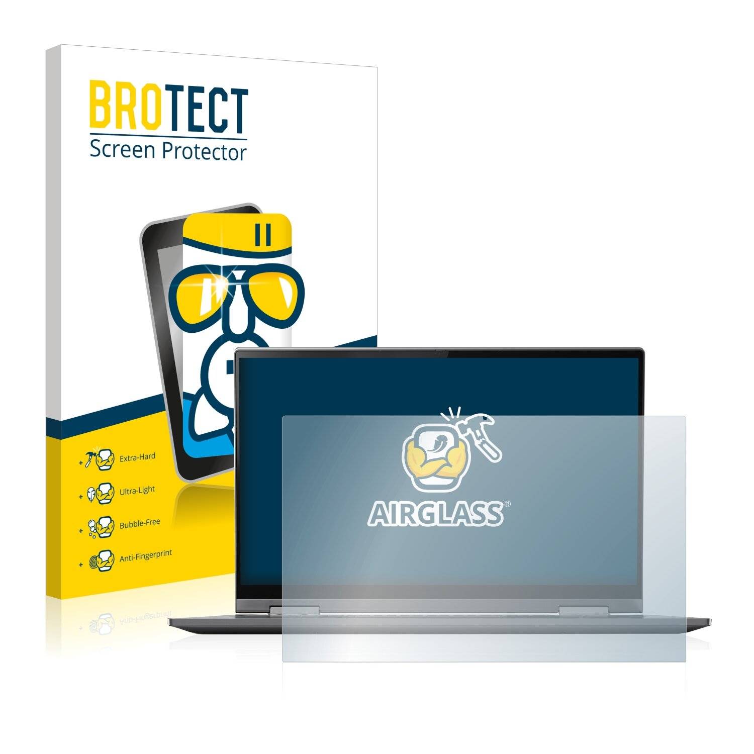 BROTECT AirGlass Schutzglas Folie für Lenovo Yoga C740