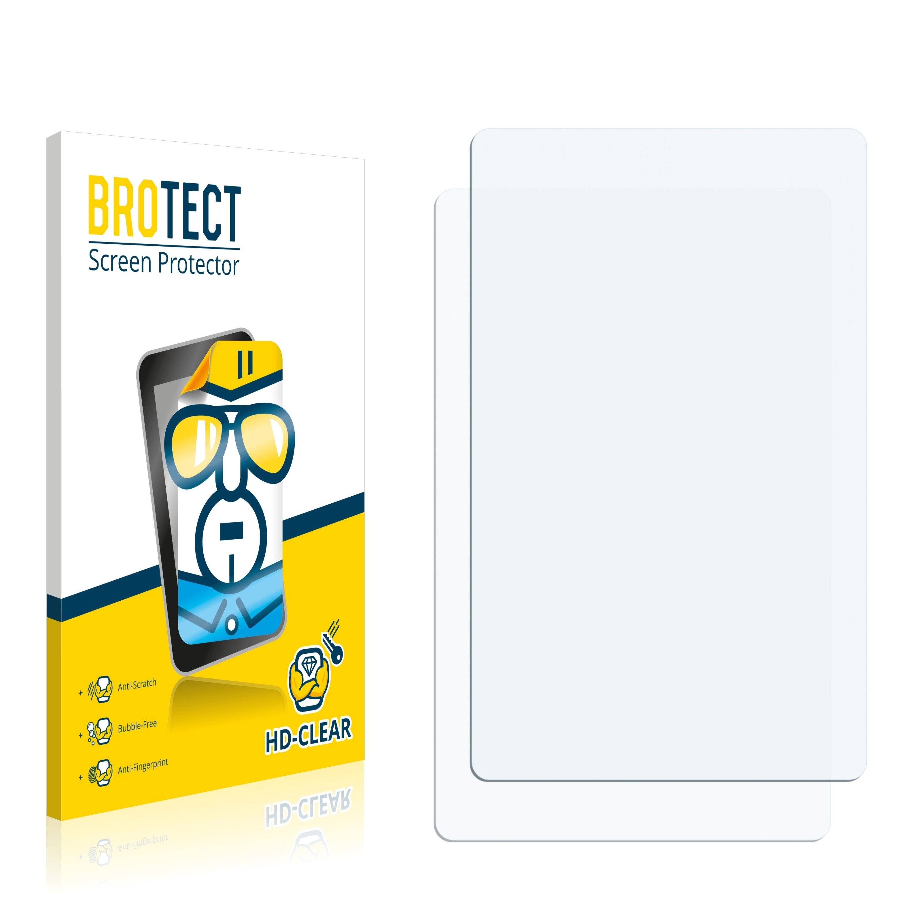 2x BROTECT HD-Clear Displayschutzfolie für Magellan eXplorist