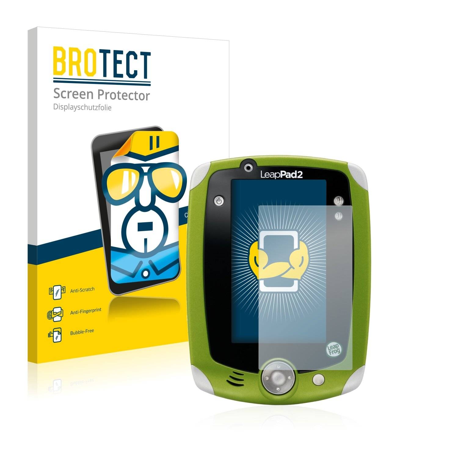 2x BROTECT HD-Clear Displayschutzfolie für LeapFrog LeapPad