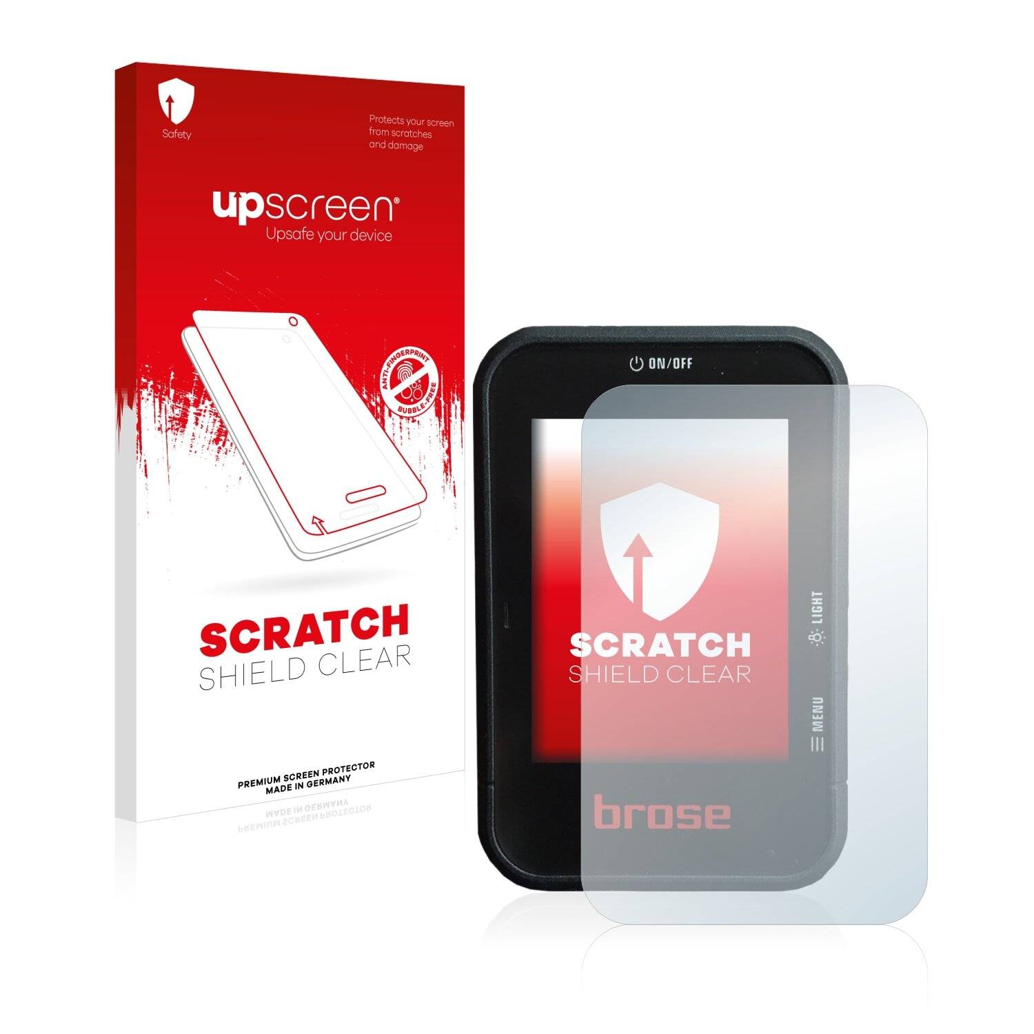 upscreen Scratch Shield Clear Premium Displayschutzfolie für Brose Classic Display 2015