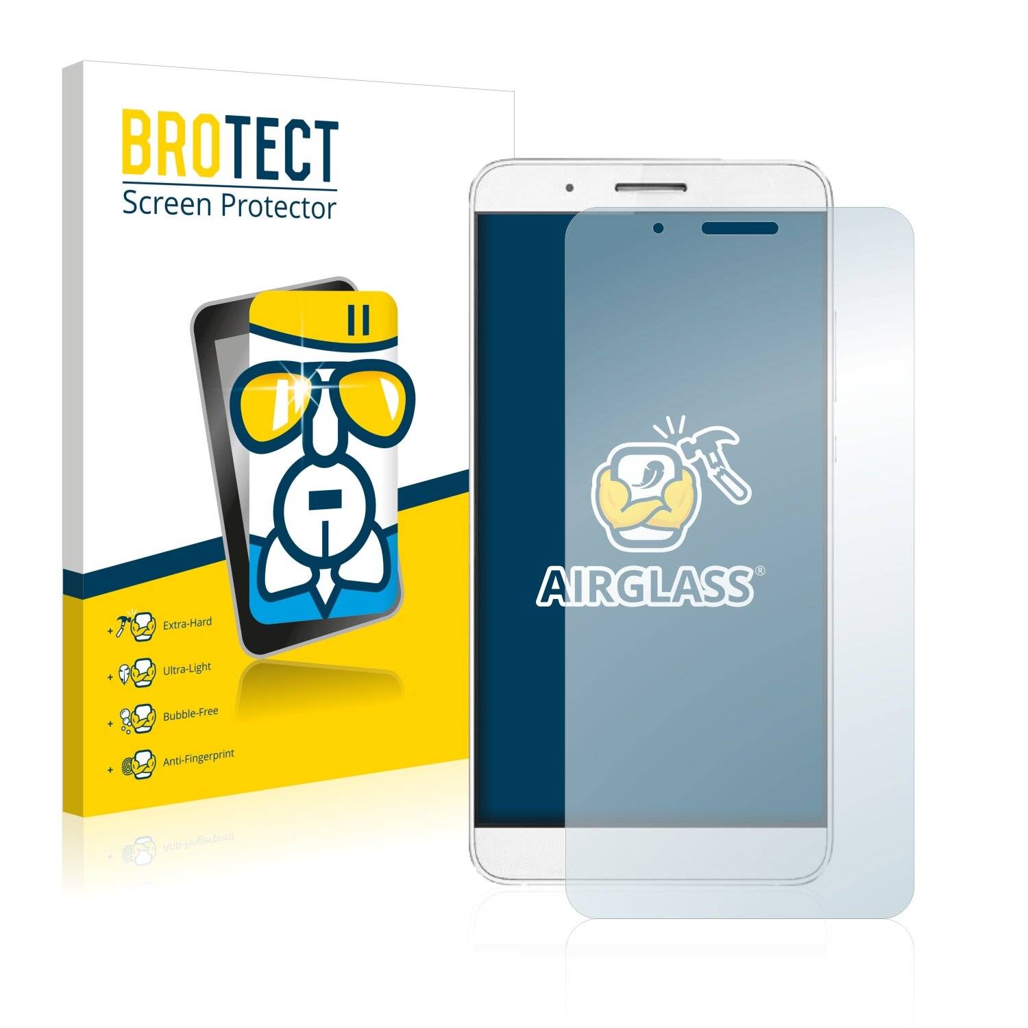 BROTECT AirGlass Schutzglas Folie für Honor