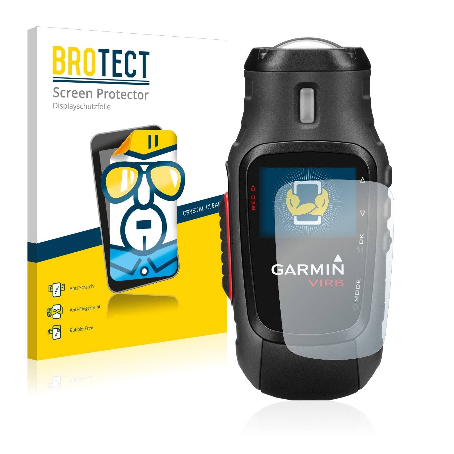 2x BROTECT HD-Clear Displayschutzfolie für Garmin