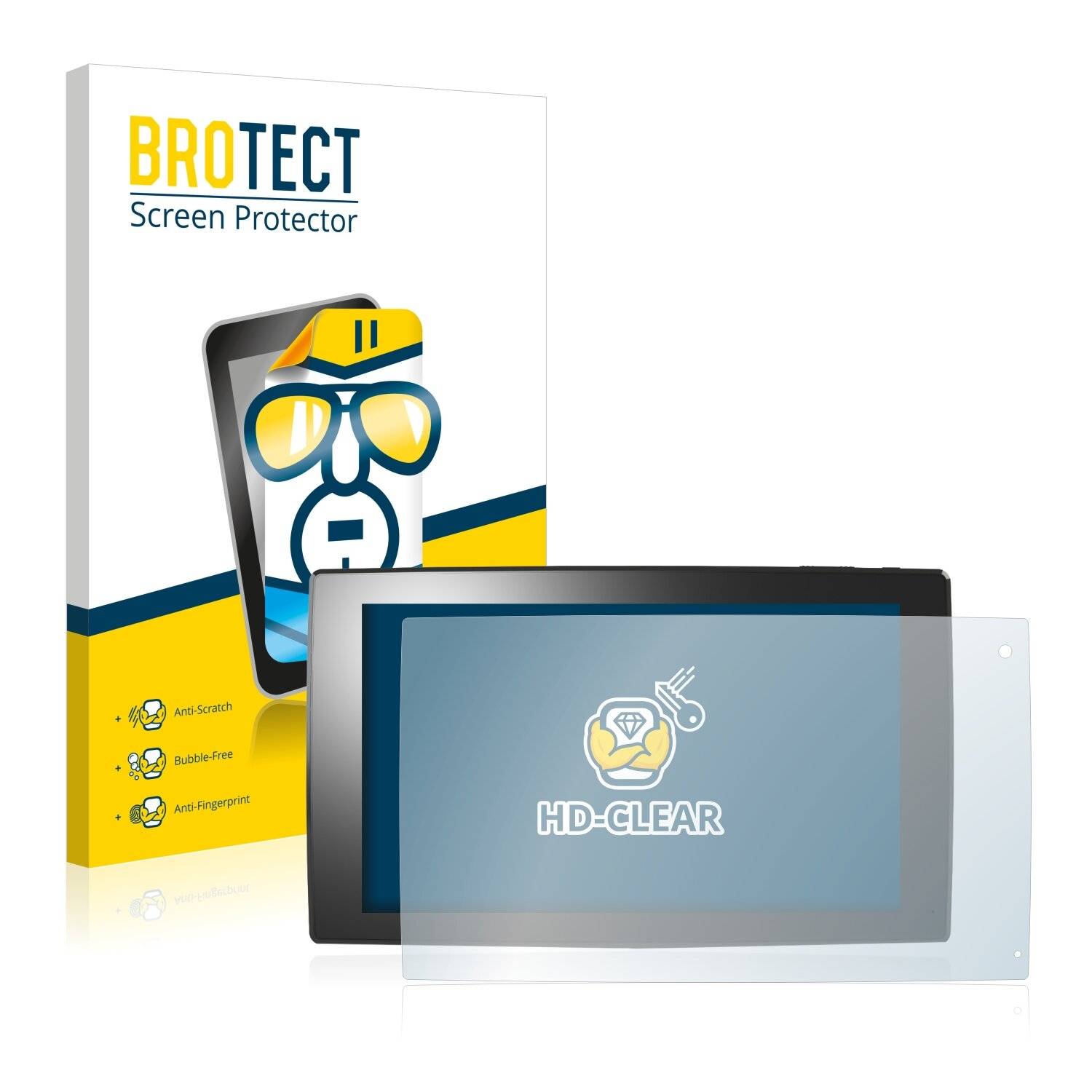 2x BROTECT HD-Clear Displayschutzfolie für Archos Arnova 101