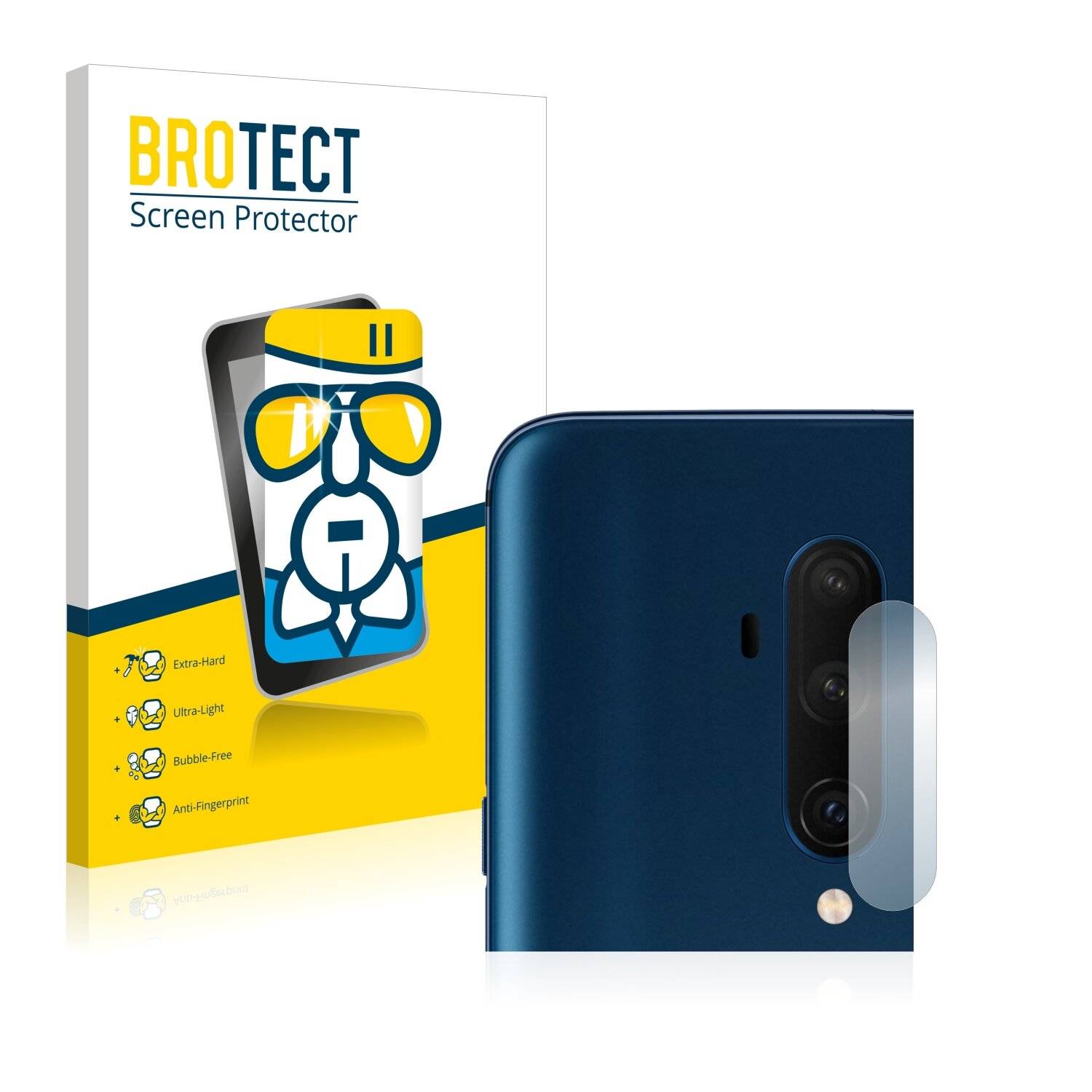 BROTECT AirGlass Schutzglas Folie für OnePlus 7T Pro (NUR