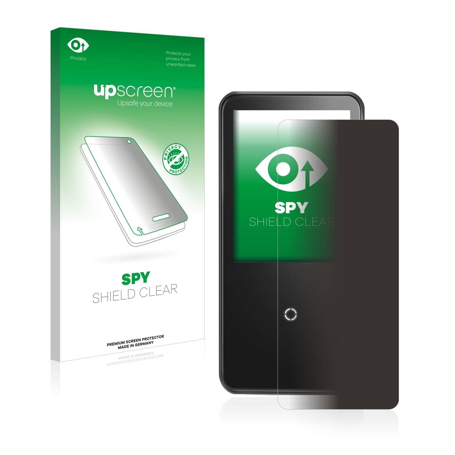 upscreen Spy Shield Clear Premium Blickschutzfolie für AGPtek