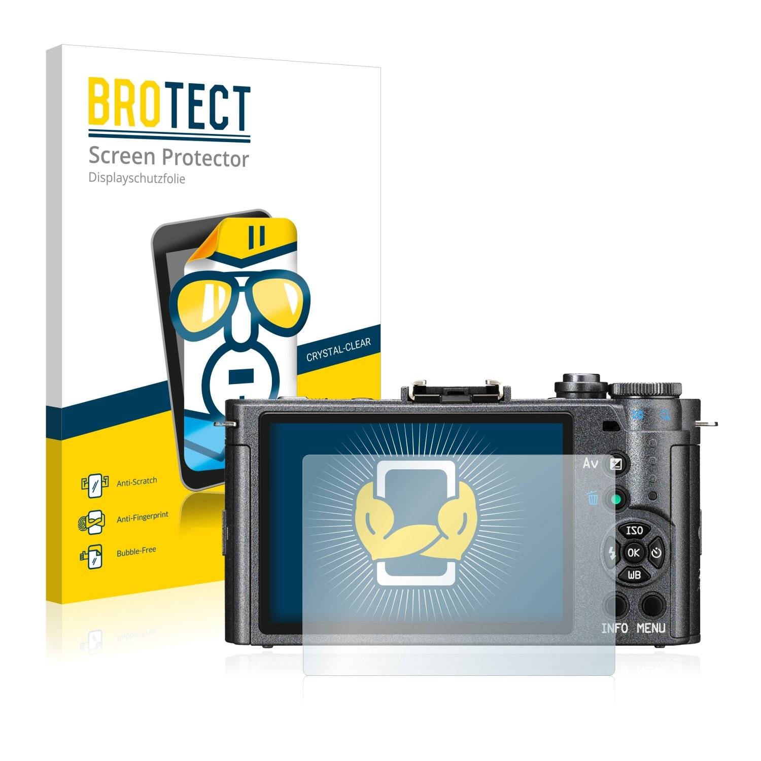 2x BROTECT HD-Clear Displayschutzfolie für Pentax