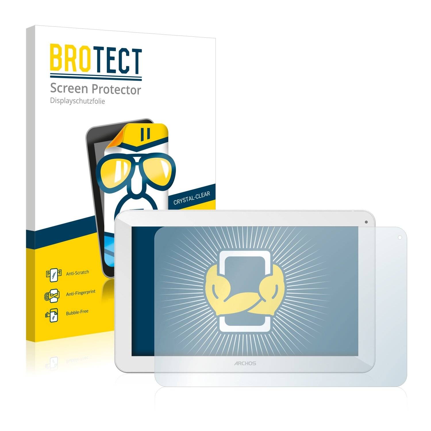 2x BROTECT HD-Clear Displayschutzfolie für Archos 101
