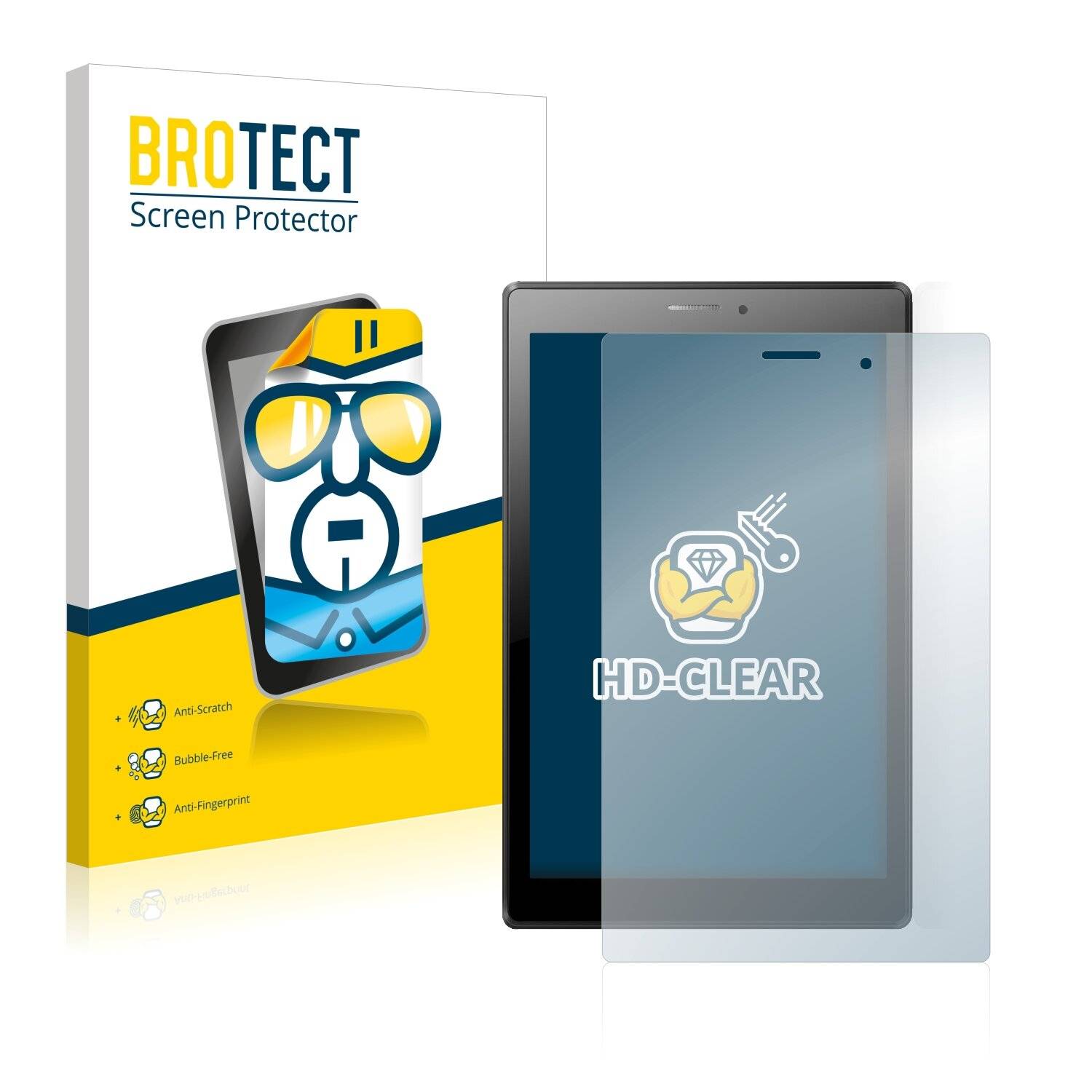2x BROTECT HD-Clear Displayschutzfolie für Odys Pro