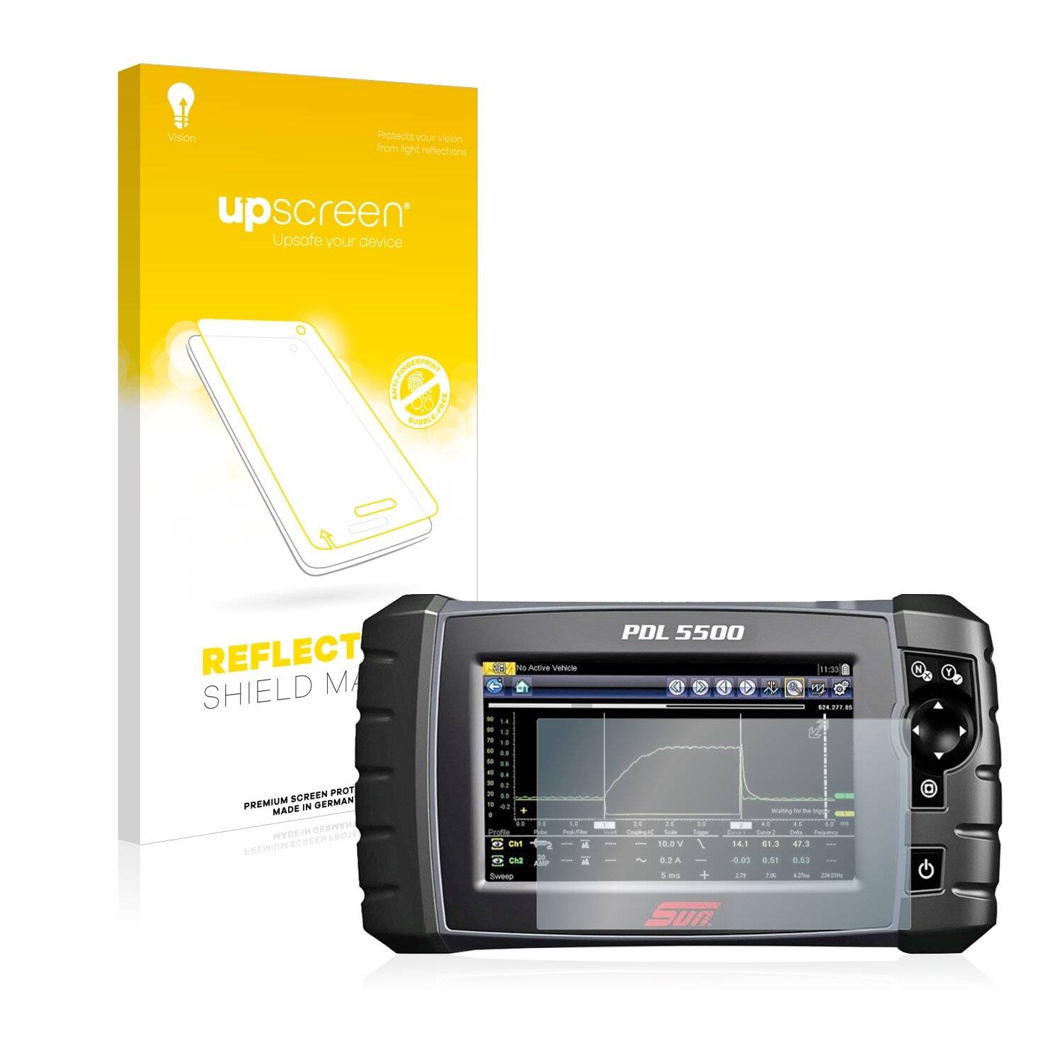 upscreen Reflection Shield Matte Premium Displayschutzfolie für Sun PDL