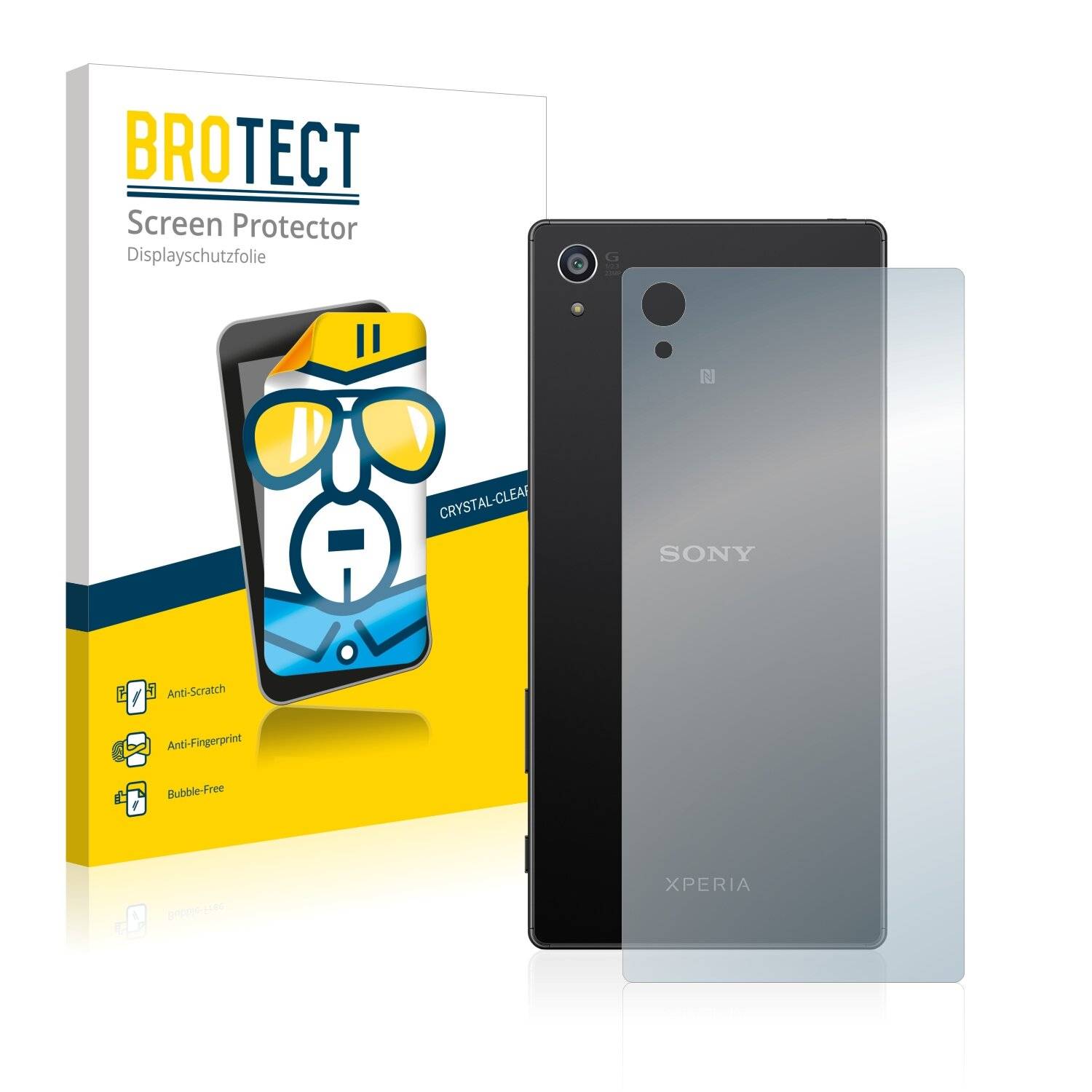 2x BROTECT HD-Clear Displayschutzfolie für Sony Xperia Z5 Premium