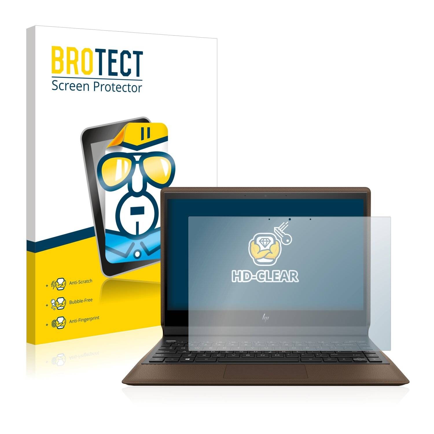 BROTECT HD-Clear Displayschutzfolie für HP Spectre Folio