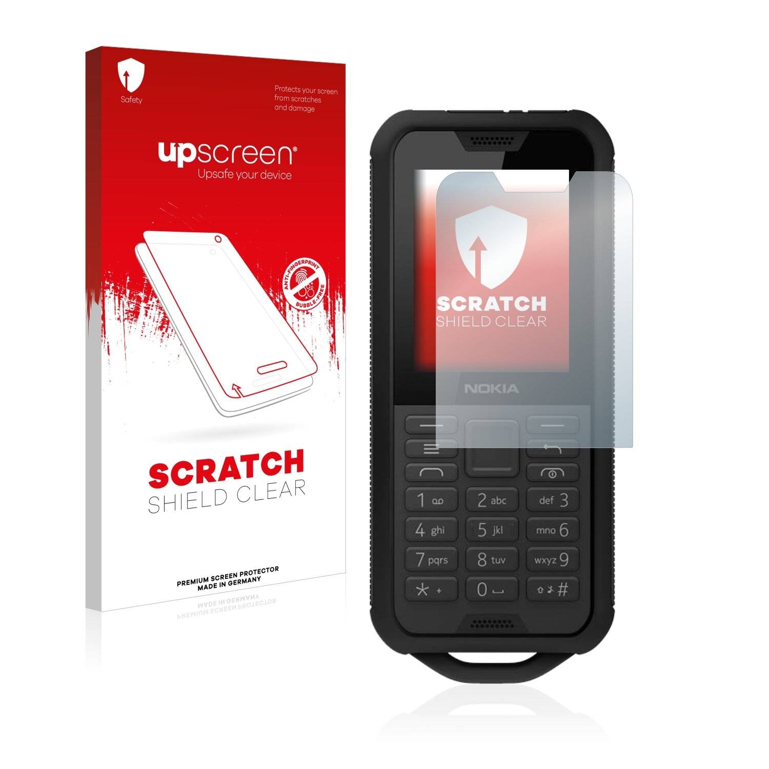 upscreen Scratch Shield Clear Premium Displayschutzfolie für Nokia 800