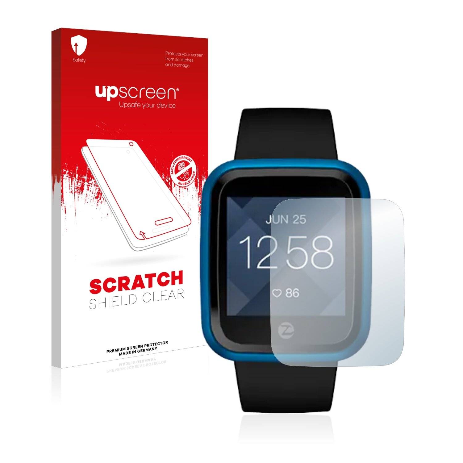 upscreen Scratch Shield Clear Premium Displayschutzfolie für Zeblaze Crystal