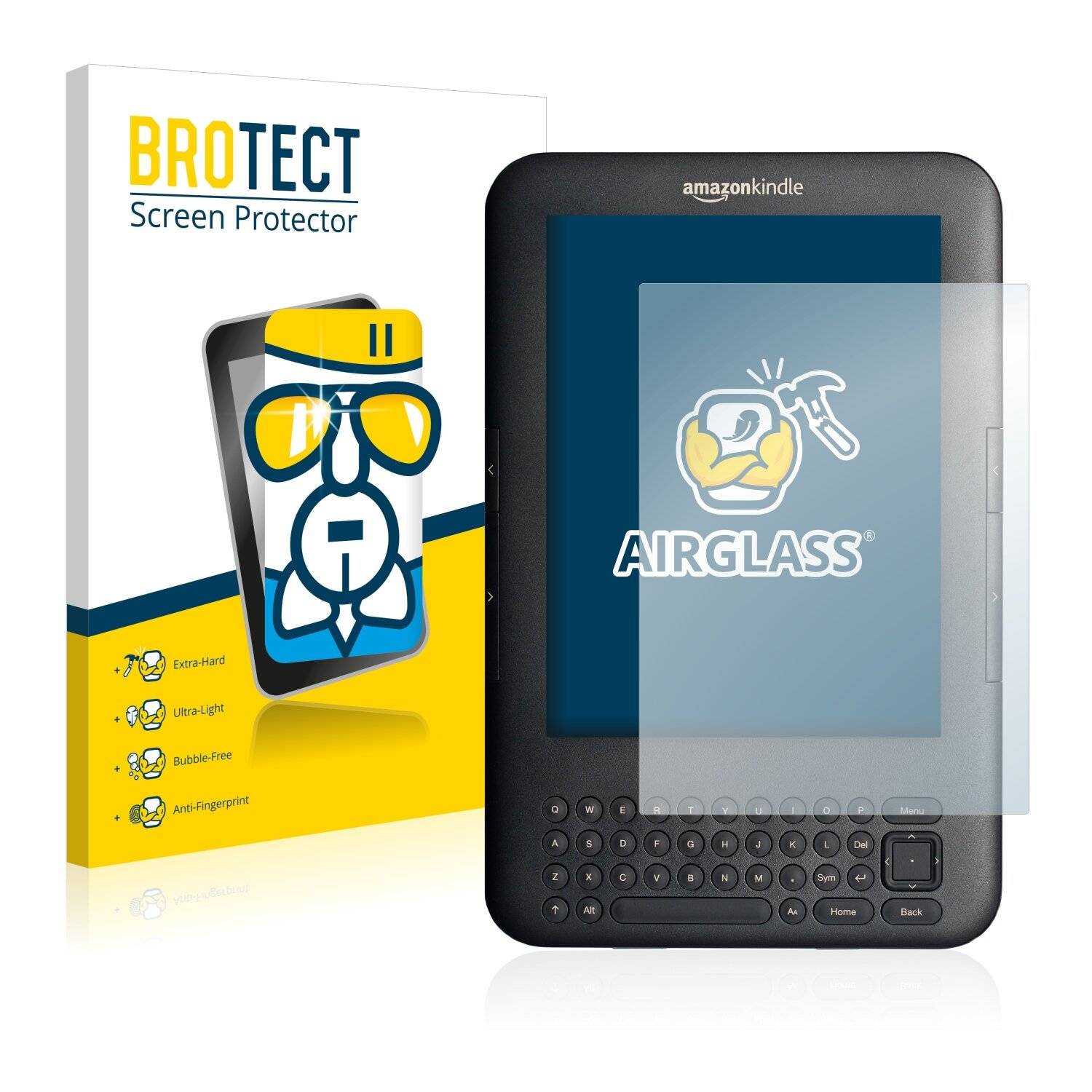 BROTECT AirGlass Schutzglas Folie für Amazon Kindle