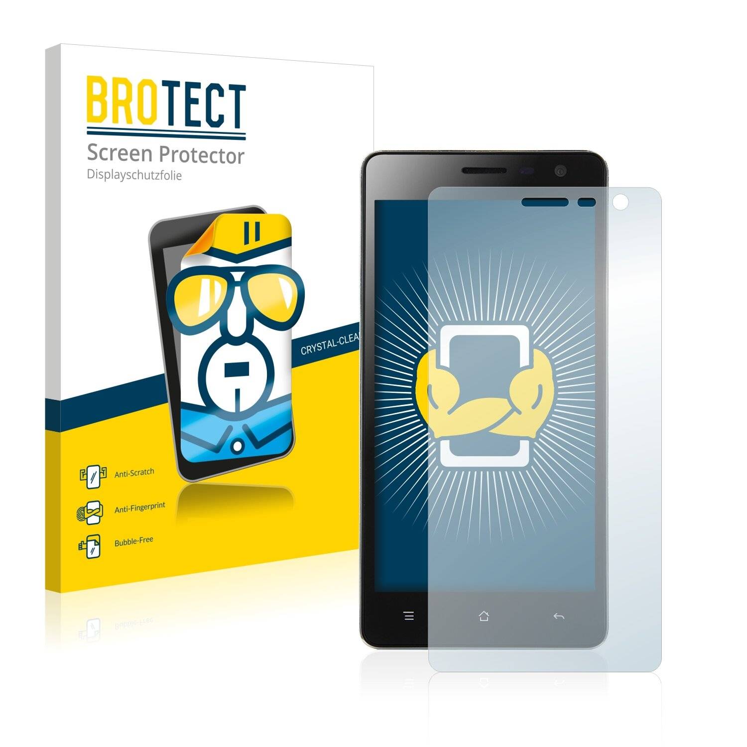 2x BROTECT HD-Clear Displayschutzfolie für Cubot