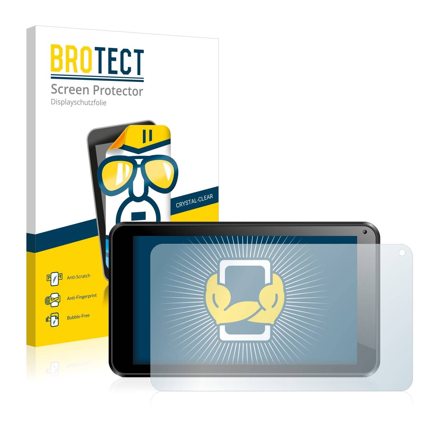 2x BROTECT HD-Clear Displayschutzfolie für Odys